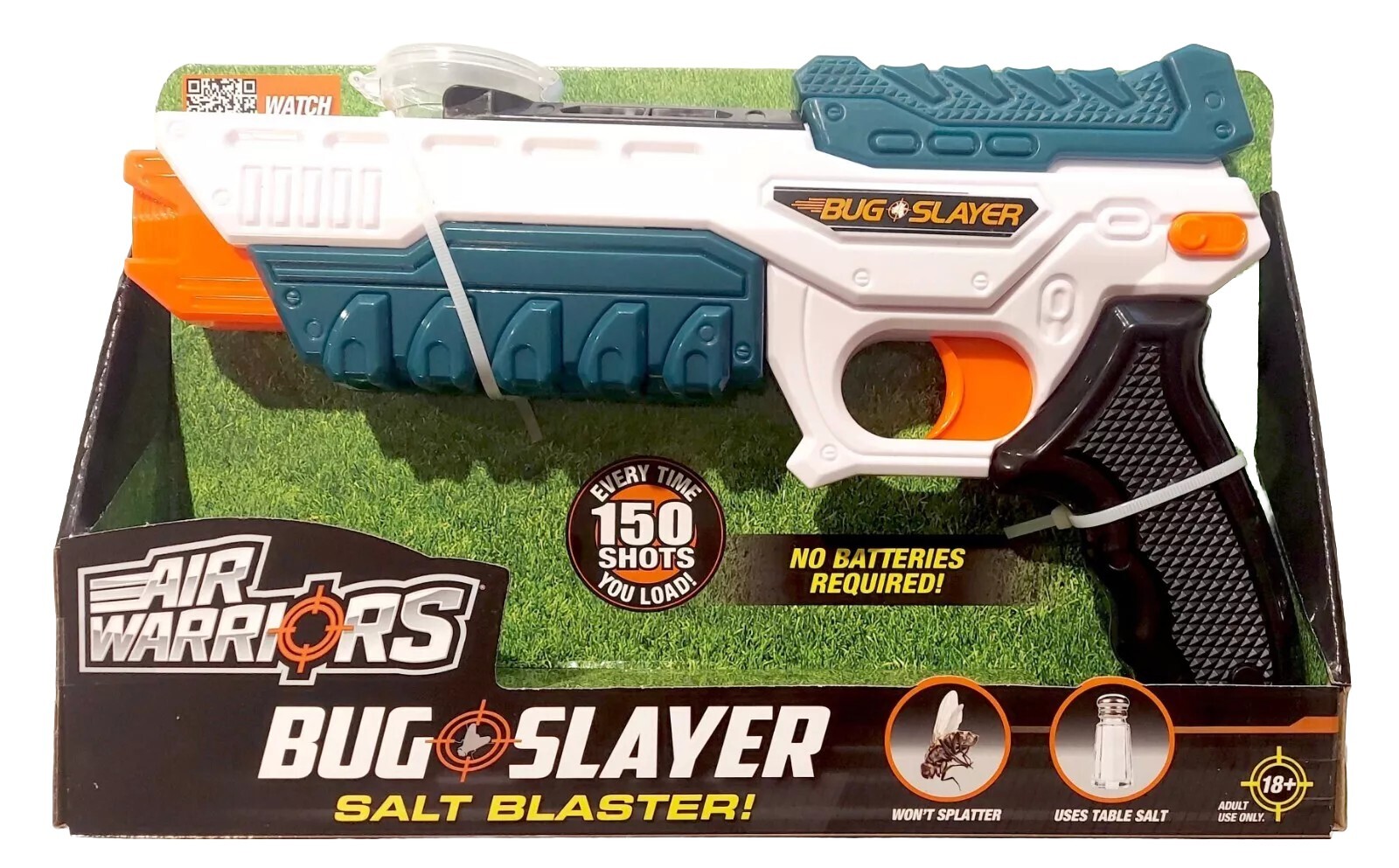 Bug Slayer 3-Pack of Salt Blaster Bug Killer Fly Stopper Pistol Gun w/ Safety