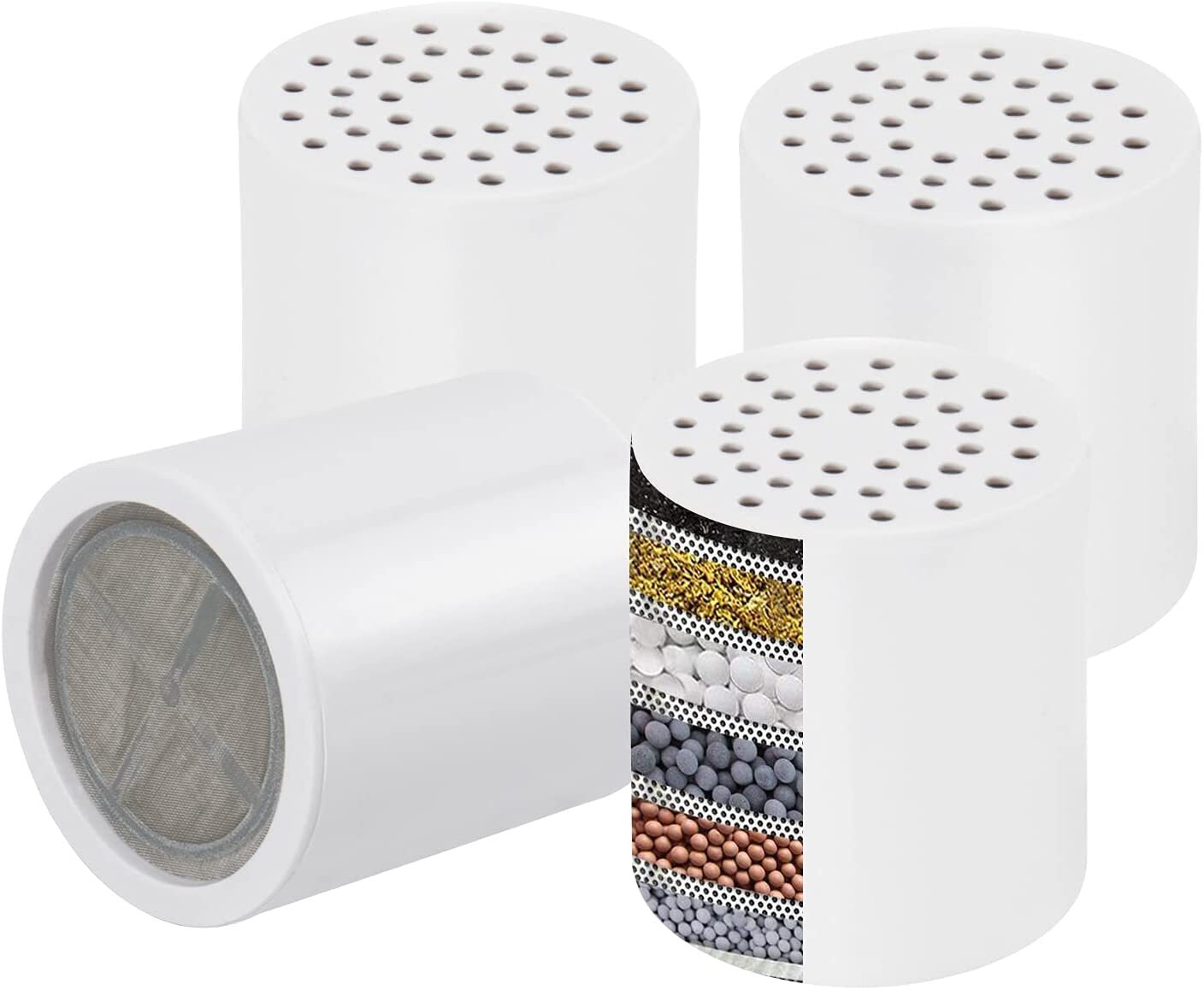 Shower Filter Replacement Cartridge 20-Stage Shower Filter Hard Water Purifier