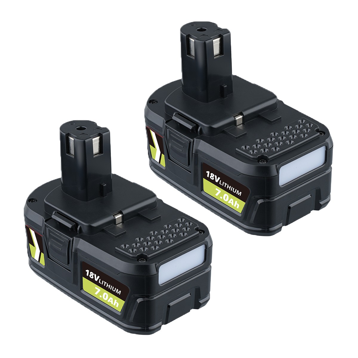 2PACK 7.0Ah For RYOBI 18V Battery One Plus High Capacity P108 Lithium-Ion P102