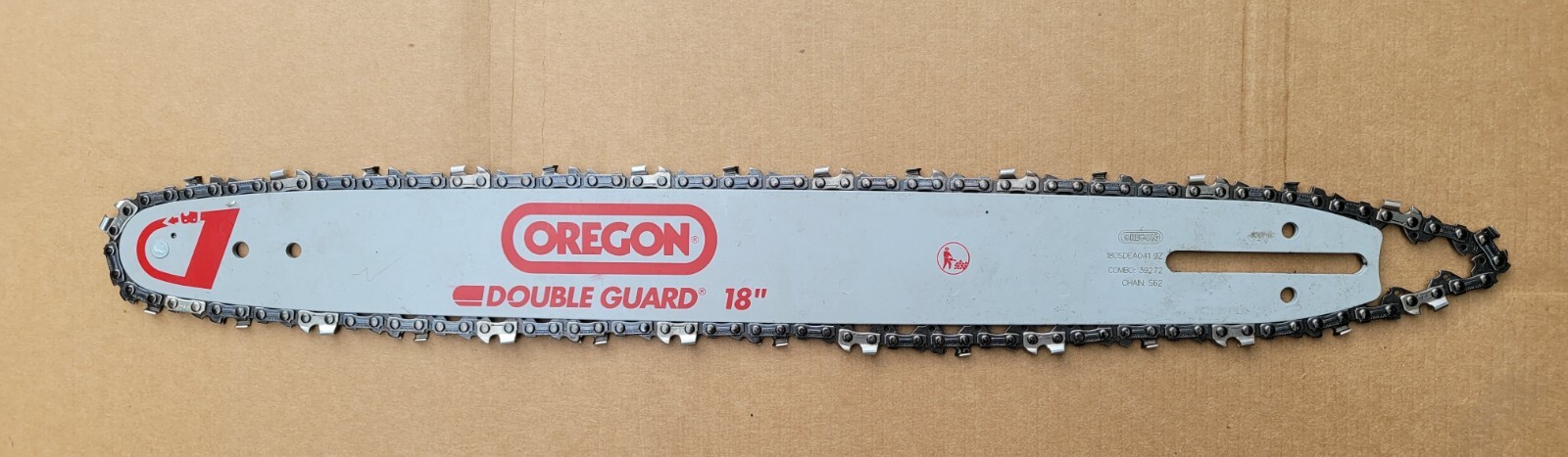 Oregon 540394 18″ Oregon Bar & Chain Combo. 3/8″ Pitch,.062 Fits Several Brands