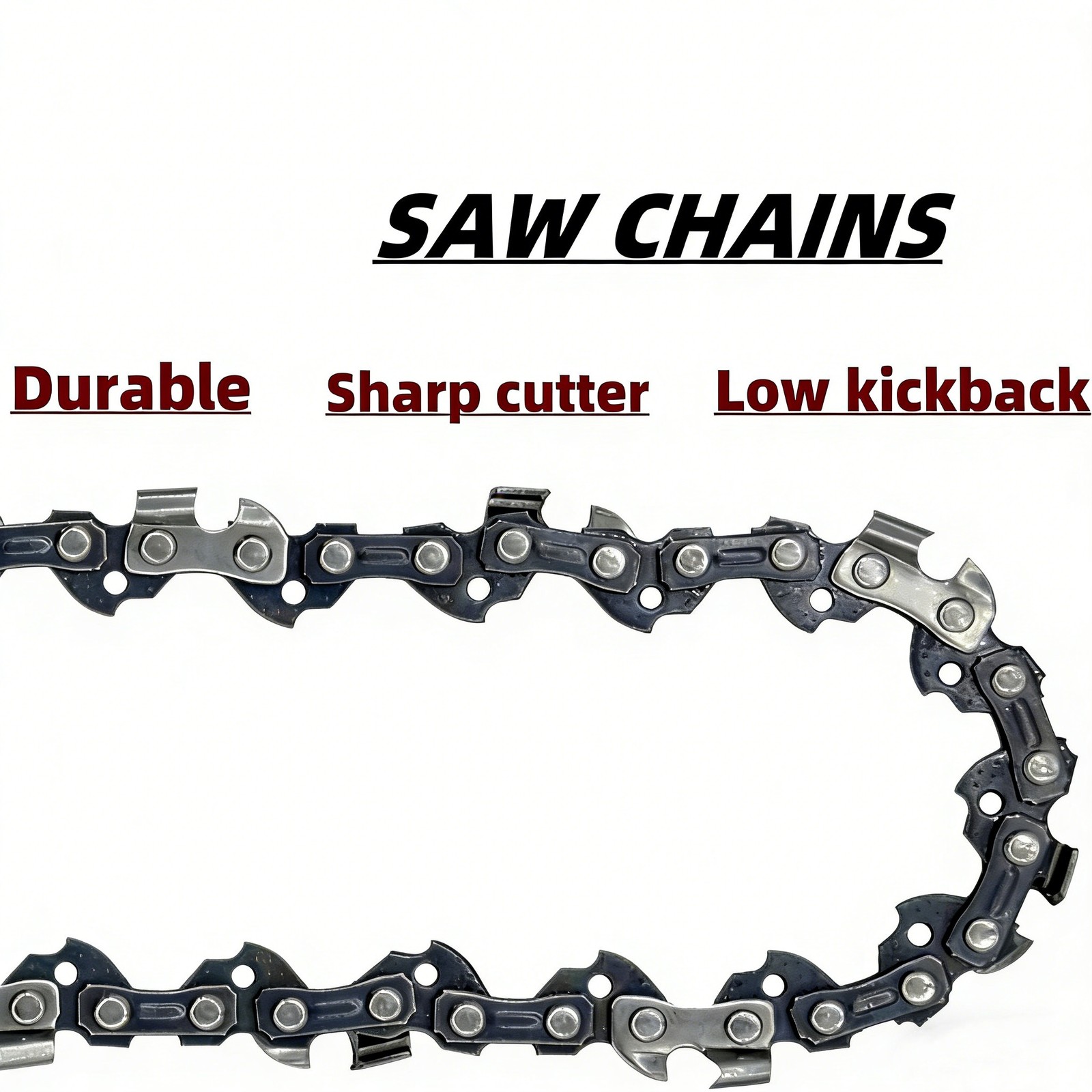 5 Pack 18″ inch Chainsaw Saw Chain Blade 3/8″ LP .050 Gauge 62DL Drive Links