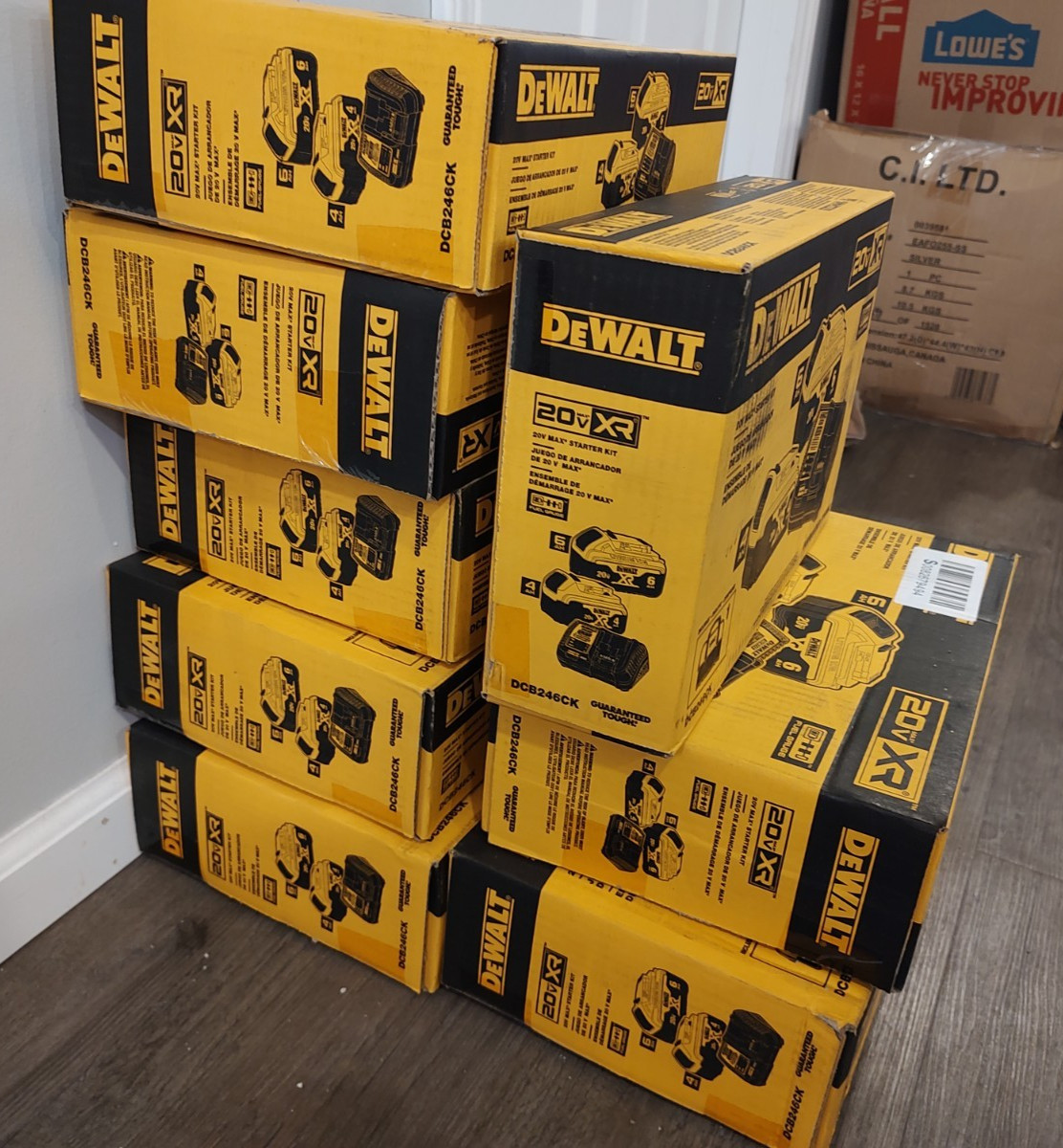 DEWALT DCB206 20V Max XR Lithium-Ion 6.0Ah BATTERY – GENUINE REAL DEAL
