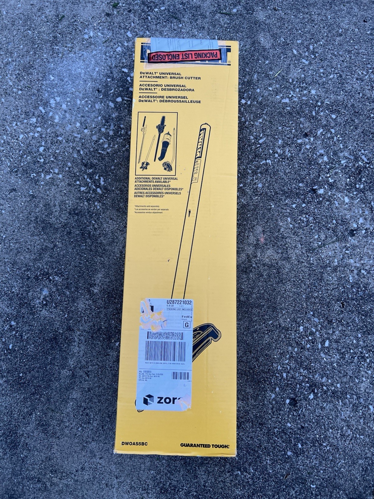 DEWALT Brush Cutter Attachment for String Trimmer
