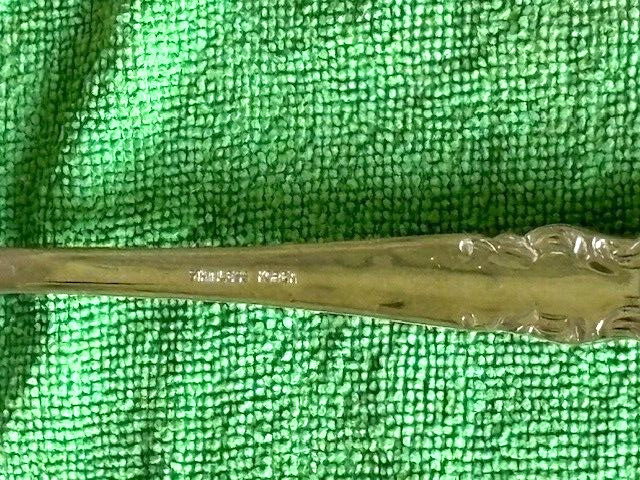Unknown Manufacturer UNF122 Stainless Steel Place/Oval Soup Spoon 7-1/4″ VGUC