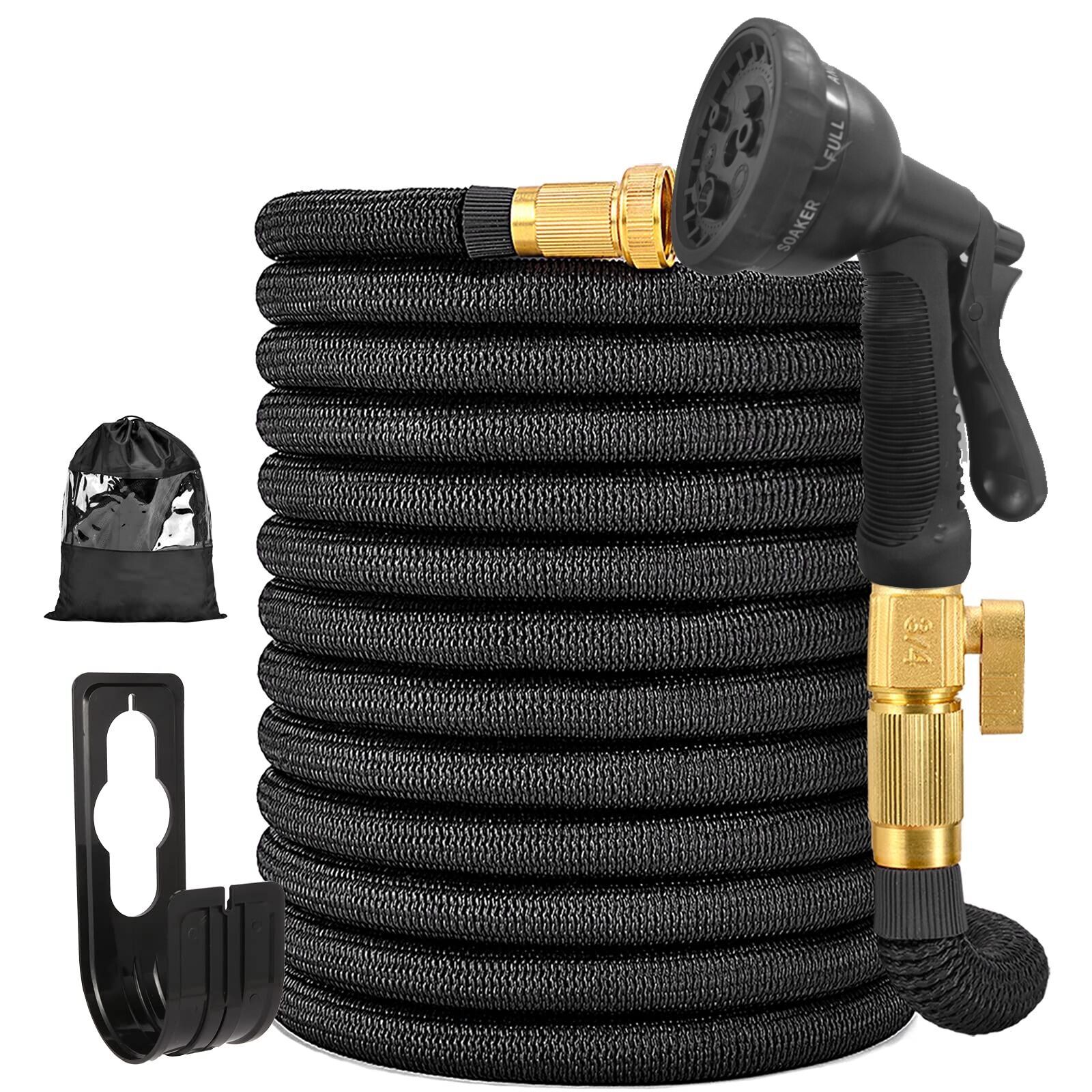 Garden Water Hose 50/75/100FT Deluxe Expandable Garden Hose Heavy Duty Flexible