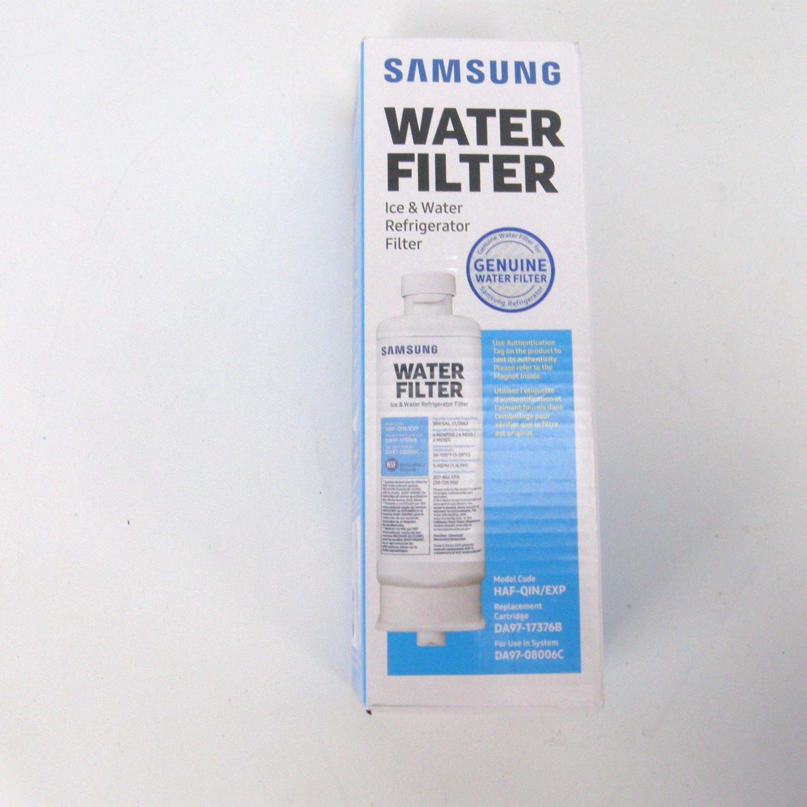 Samsung Genuine Water Filter 2 Pack For Refrigerator HAF-CIN/EXP DA29-00020B