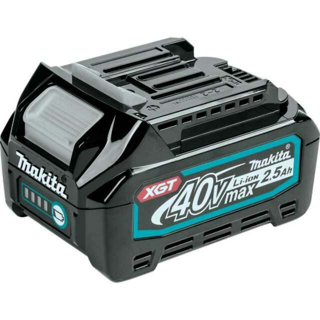 Makita XGT 40v 2.5Ah Li-ion Battery – Black (BL4025)