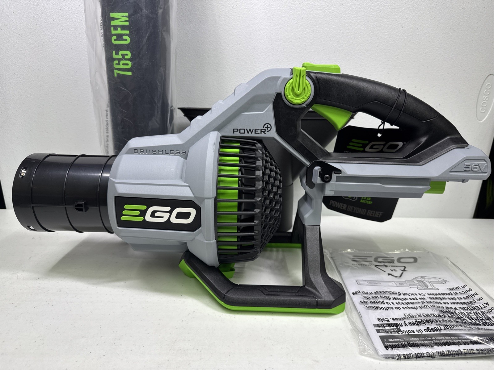 EGO POWER+ 56V 765 CFM Leaf Blower LB7650 200 MPH Cordless Brushless Tool Only