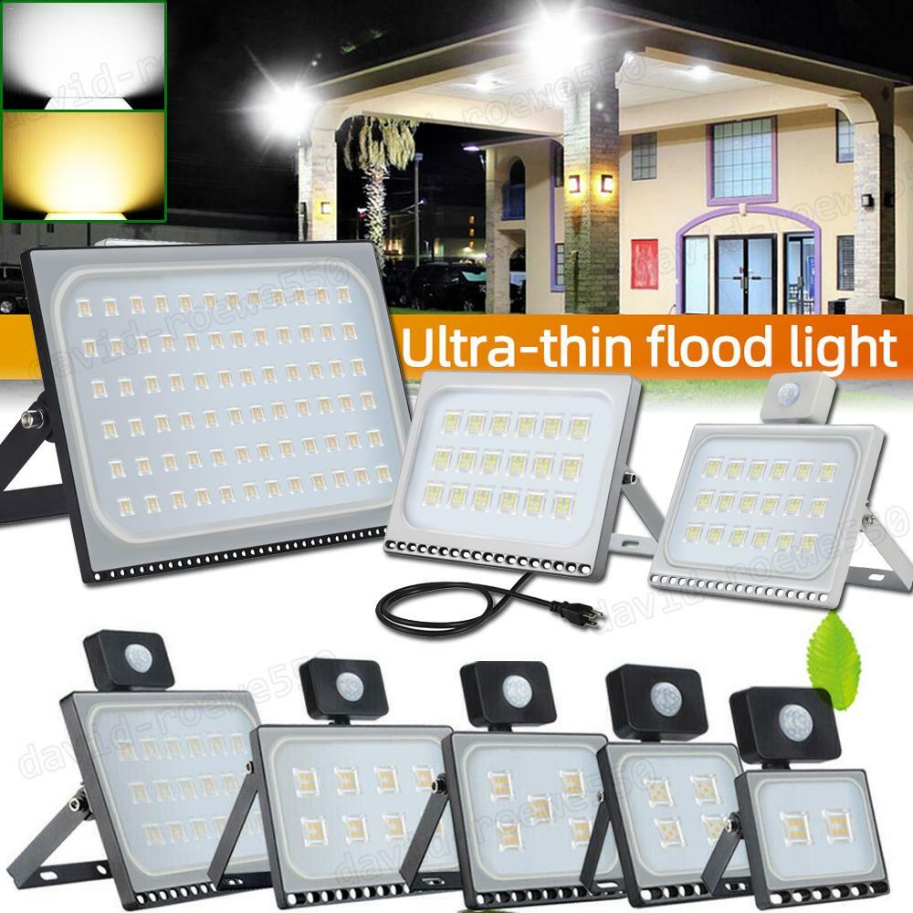 LED Flood Light 500Watt 300W 200W 150W 100W 50W 30W Ouoor Spotlight Fixtures