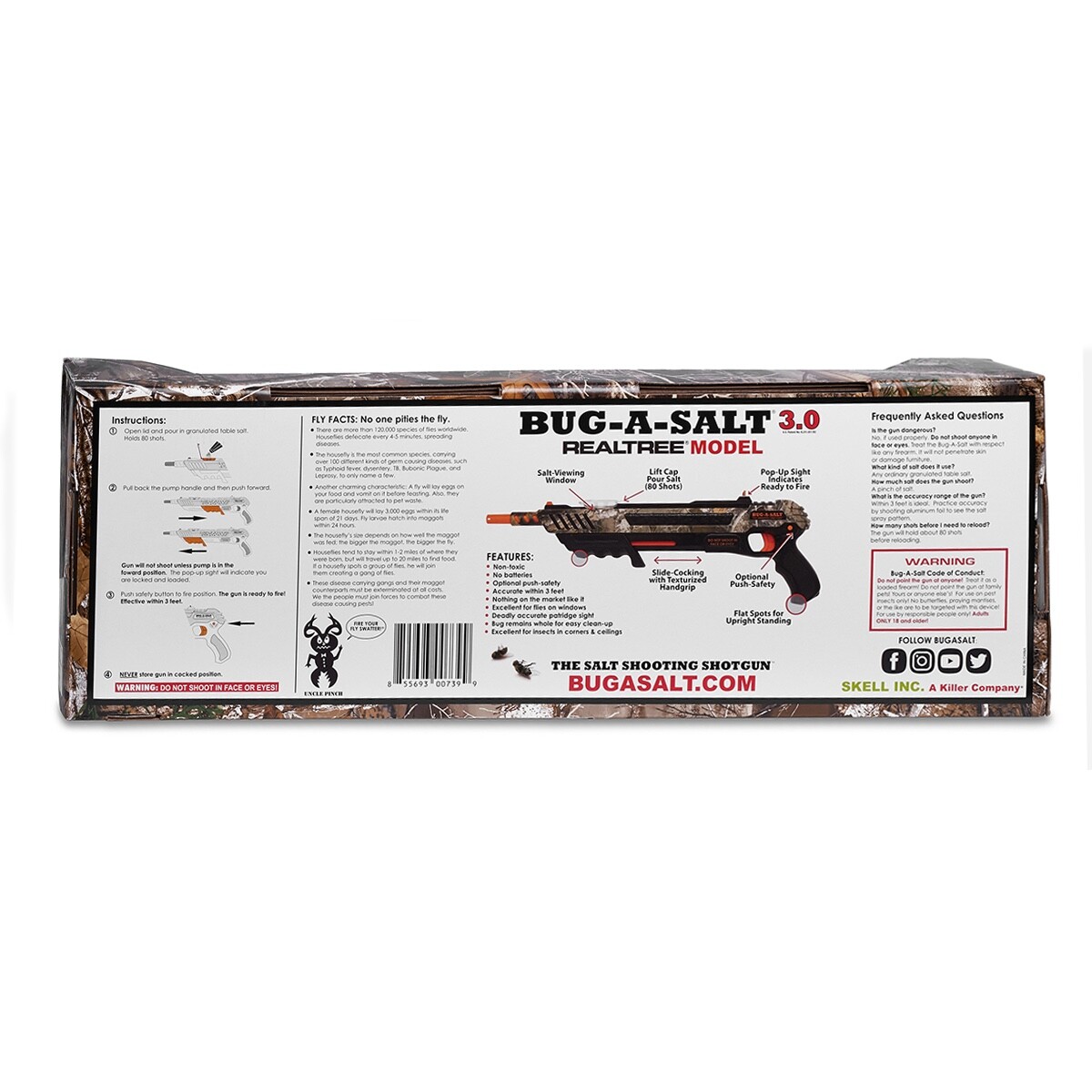 REFURBISHED BUG-A-SALT REALTREE CAMO 3.0