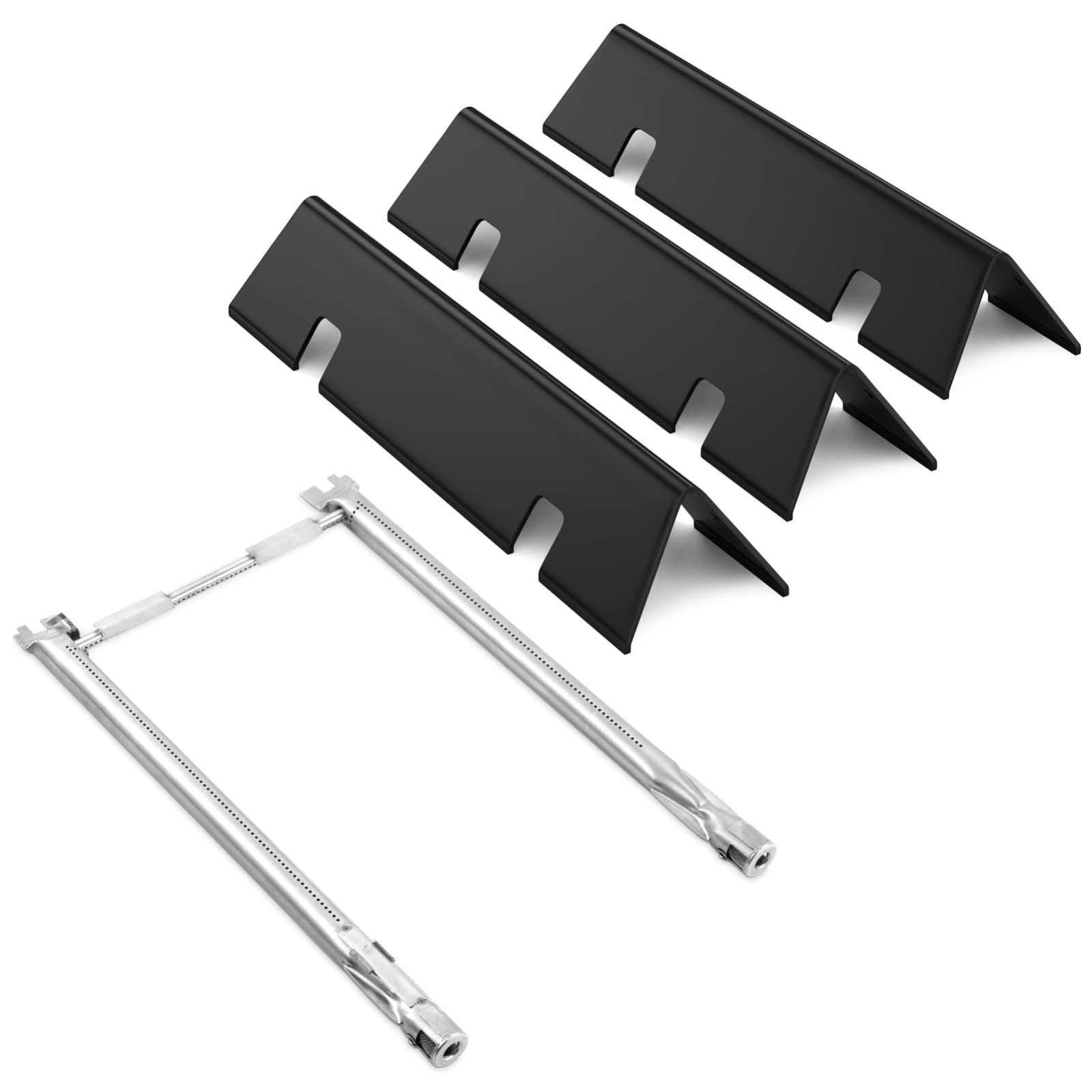 7635 69785 3x Flavorizer Bars+2x Grill Burner For Weber Spirit I & II 200 Series
