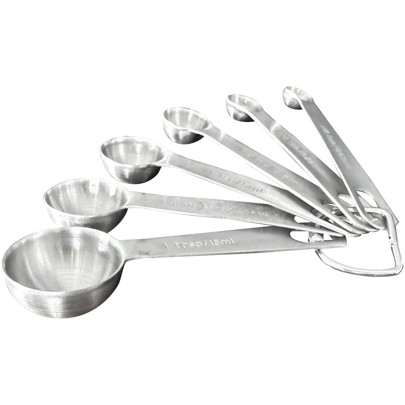 Household Stainless Steel Measuring Spoon Six-piece Set Kitchen Cooking Tool