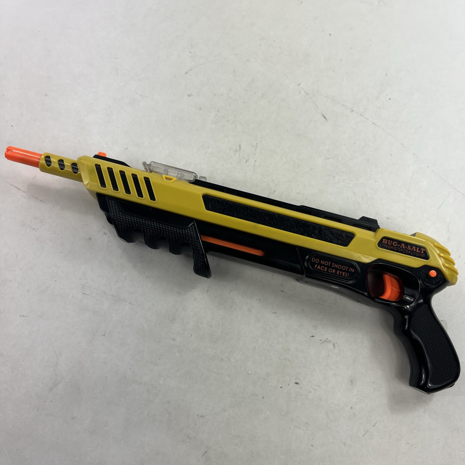 Bug-A-Salt Black Yellow Original Salt Gun Kills Flying Insects Bugs Tested Works
