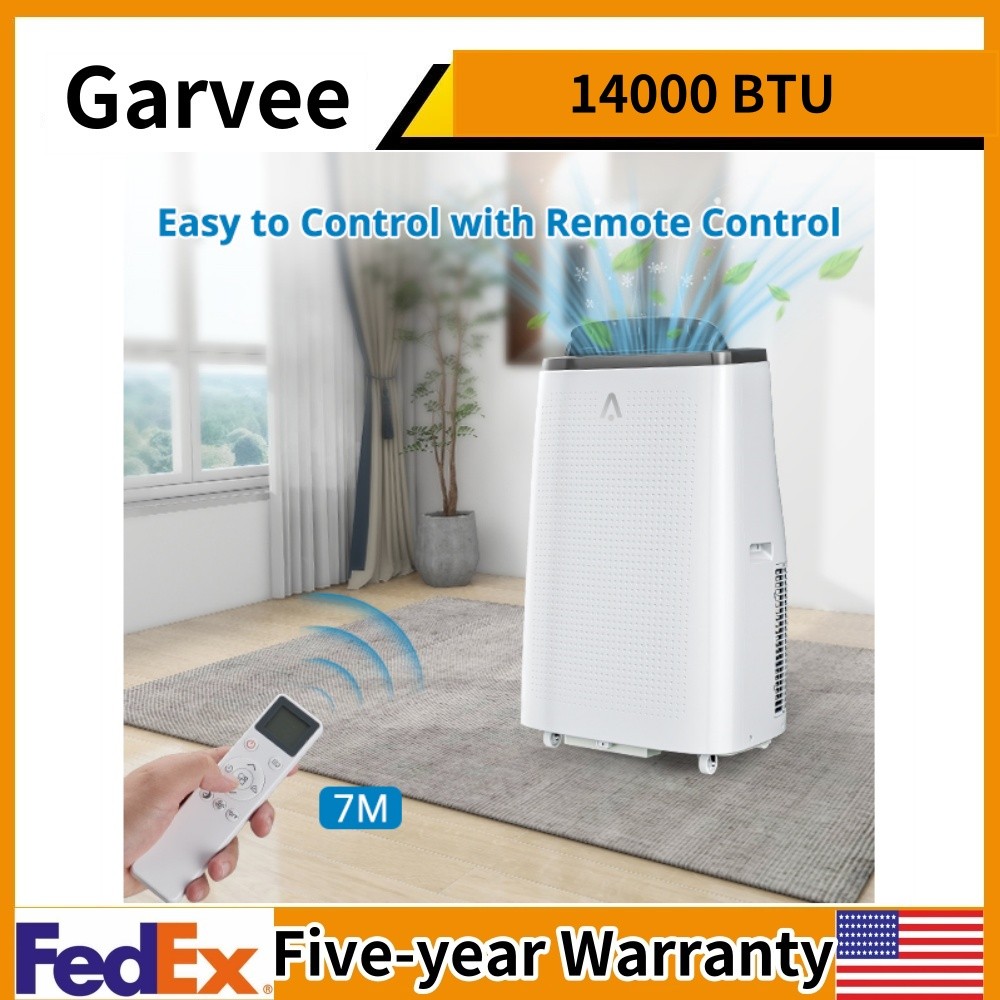 ✅14,000 BTU (ASHRAE) Portable Air Conditioner for Large Room up to 750 Sq.Ft
