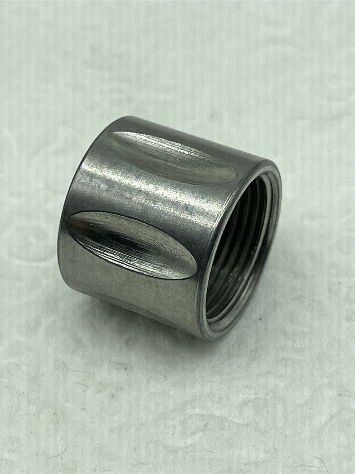 Thread Protector FLUTED Stainless Made of 304 Stainless Steel 5/8-24, 5/8″ x 24
