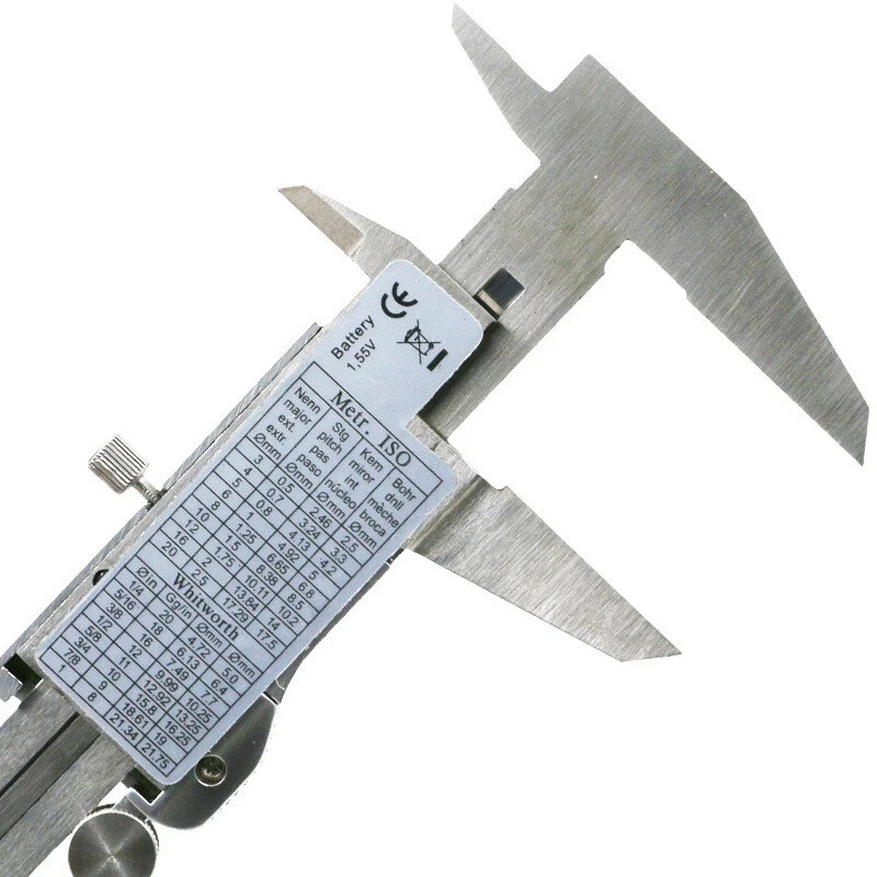 Digital Caliper Micrometer LCD Gauge Vernier Electronic Measuring Tool 6″ 150mm
