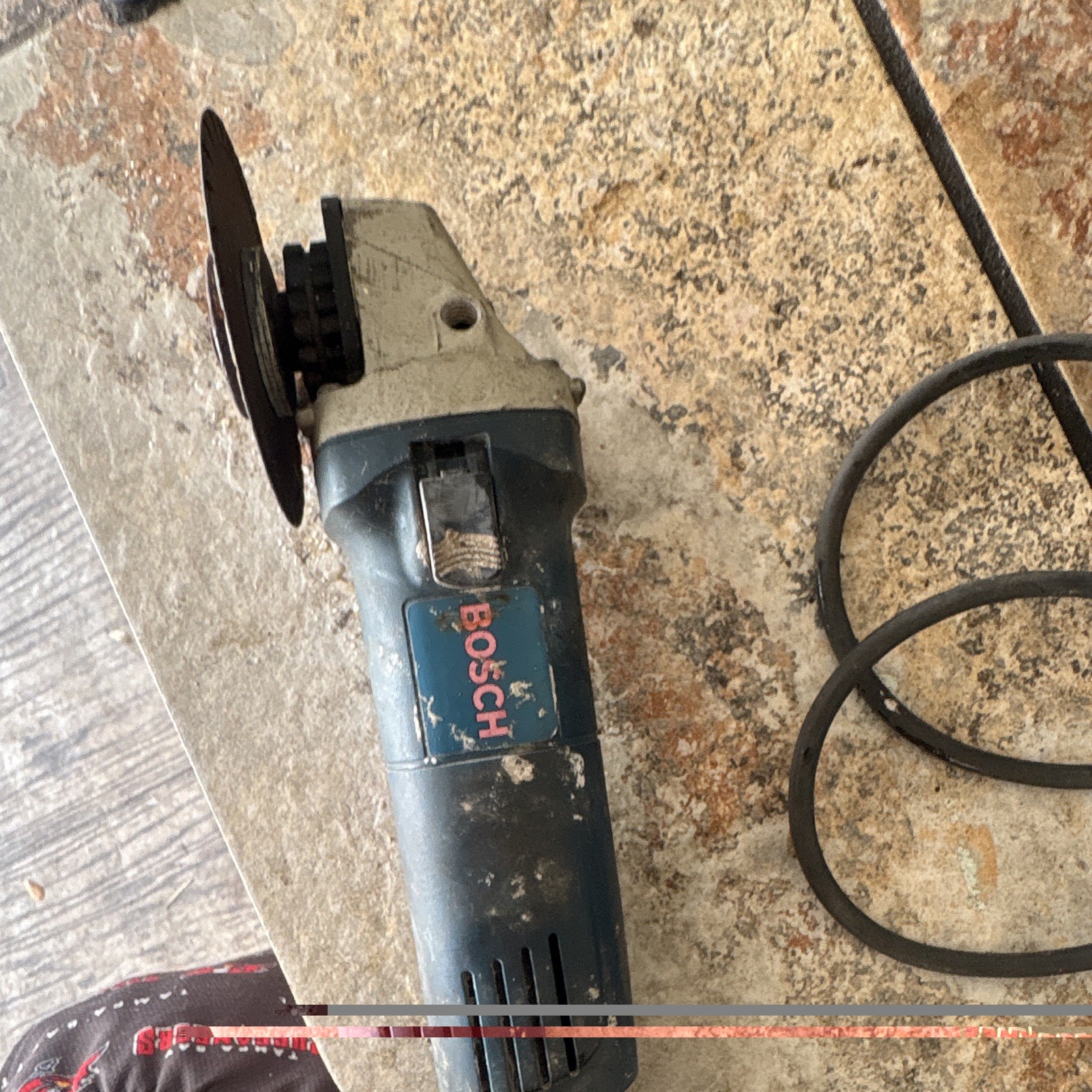 Bosch Angle Grinder Corded Electric Rotary/Circular Blue/Gray