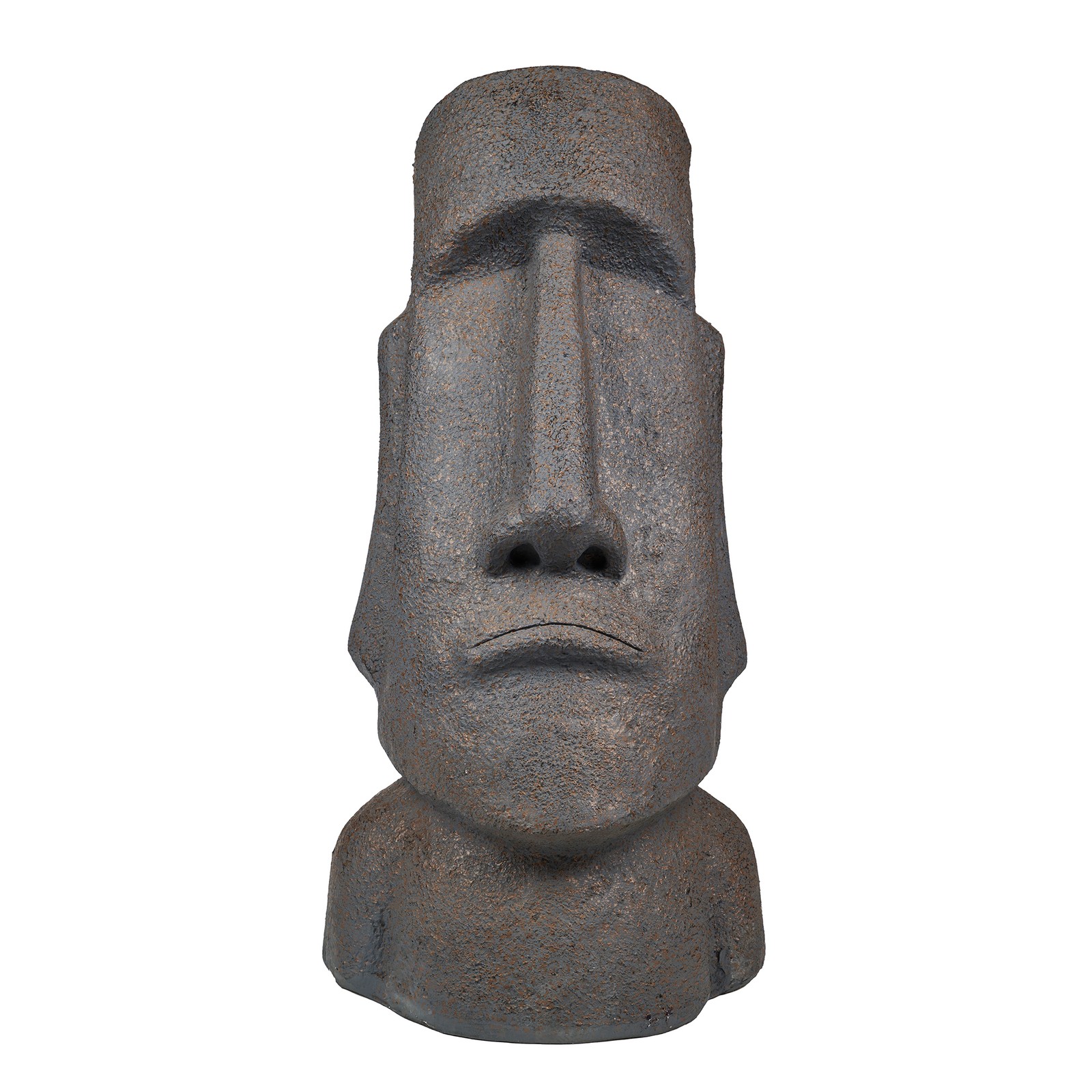 35IN H Easter Island Head Resin Garden Statue Garden Yard Decor