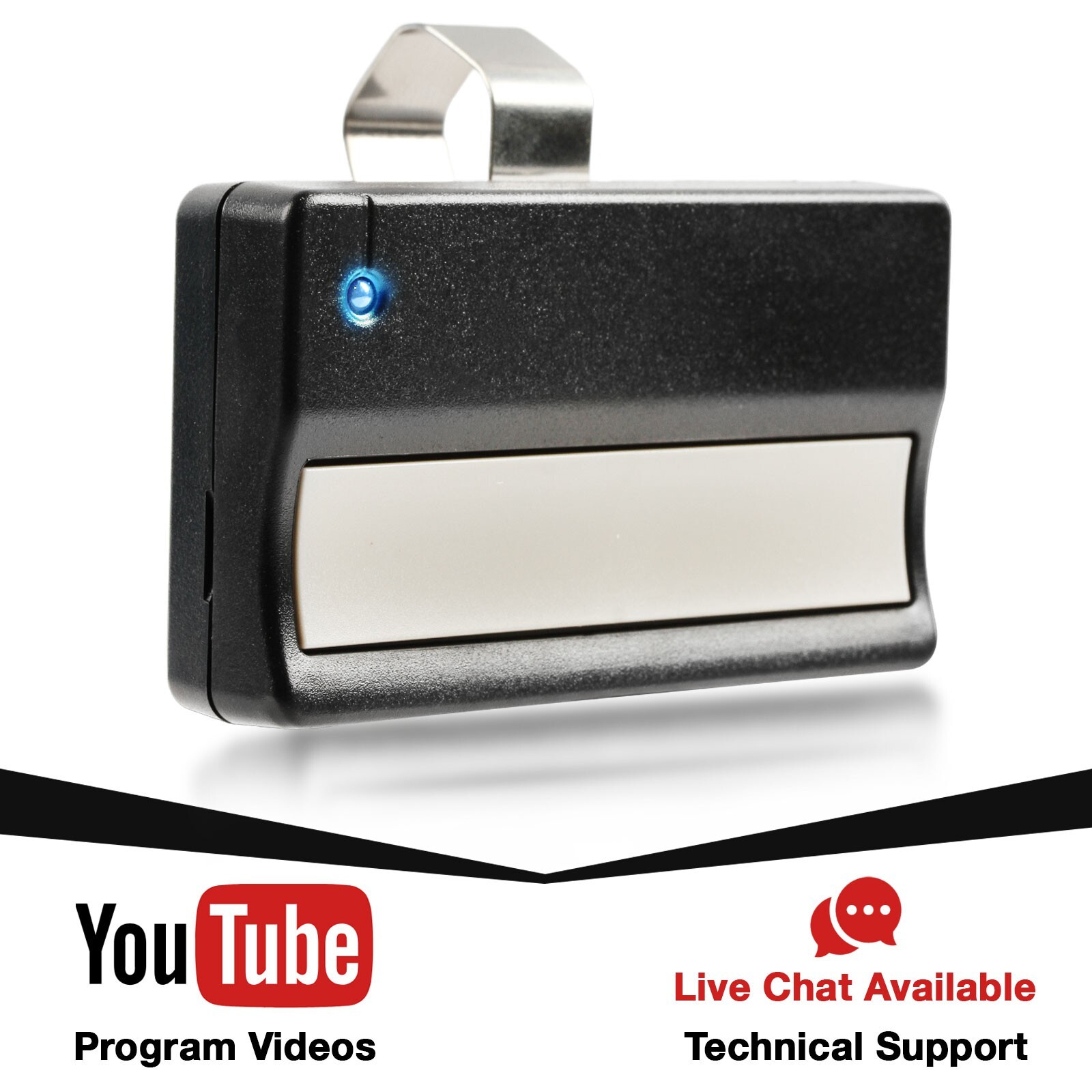 Garage Door Opener Remote 1-Button for Liftmaster Chamberlain 61LM
