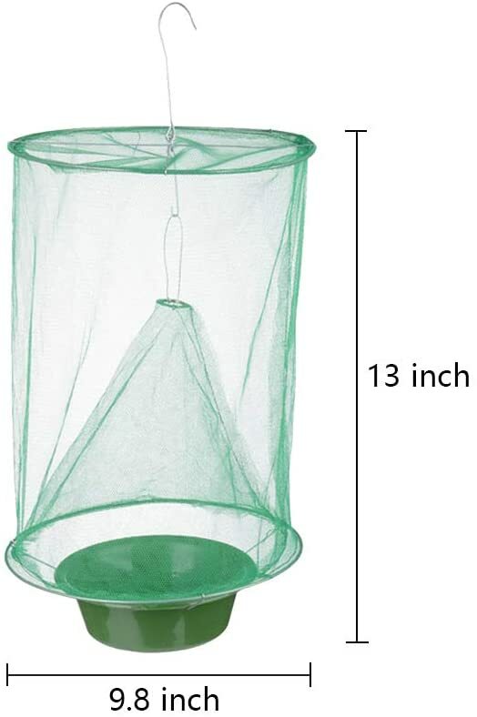 4 Pcs The Ranch Fly Trap Outdoor Fly Trap Killer Bug Net Cage Perfect for Horses