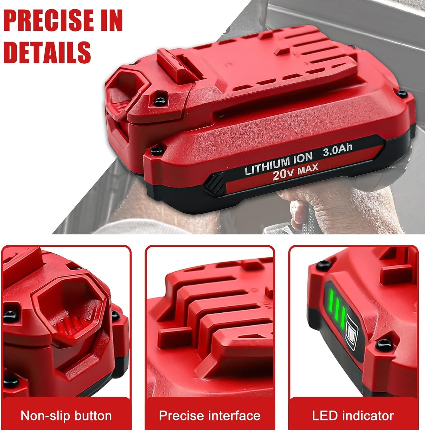 2 PACK For CRAFTSMAN CMCB202 20V 2.0Ah Battery V20 20 Volt Lithium-ion /Charger