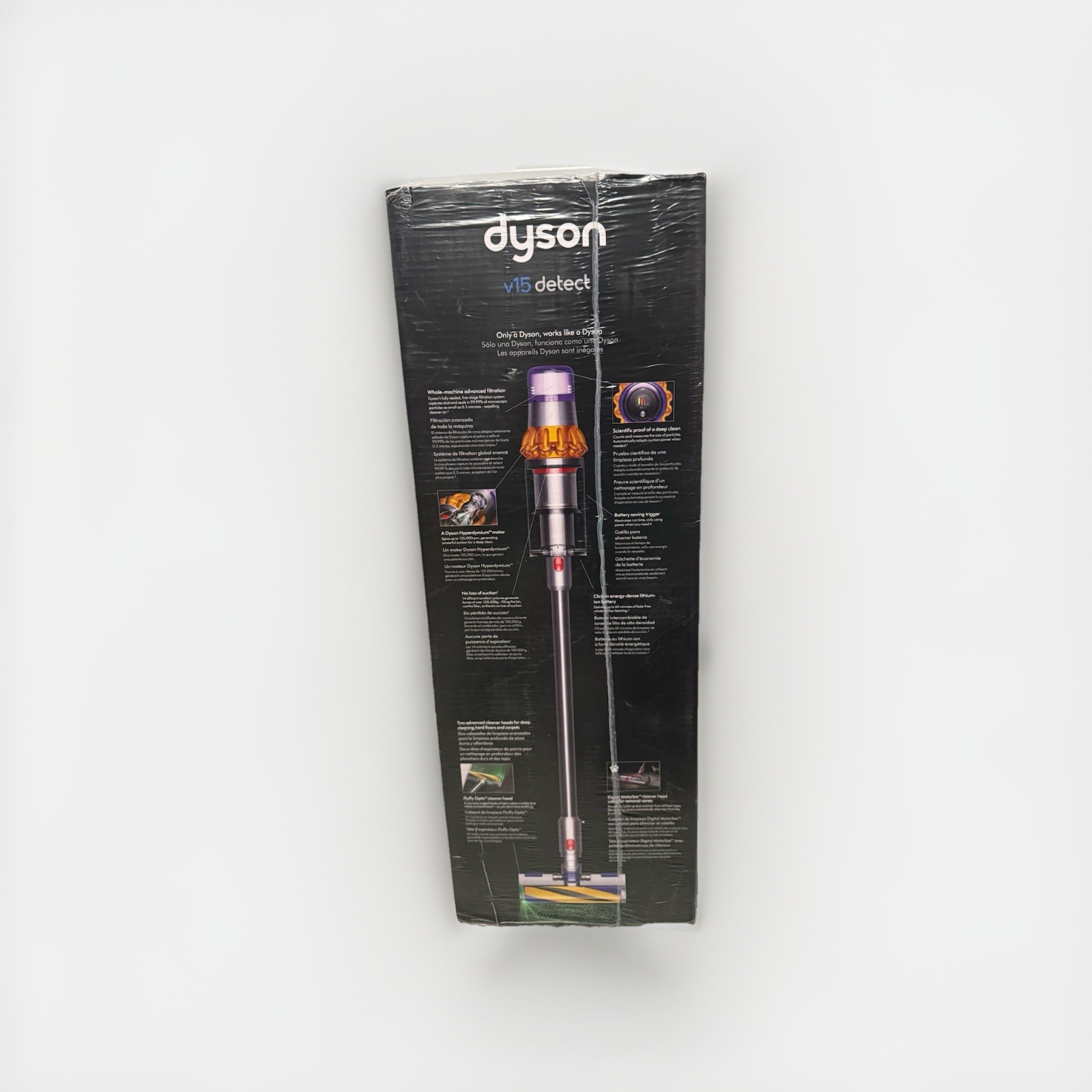 Dyson V15 Detect – Cordless Stick Vacuum (Gold)