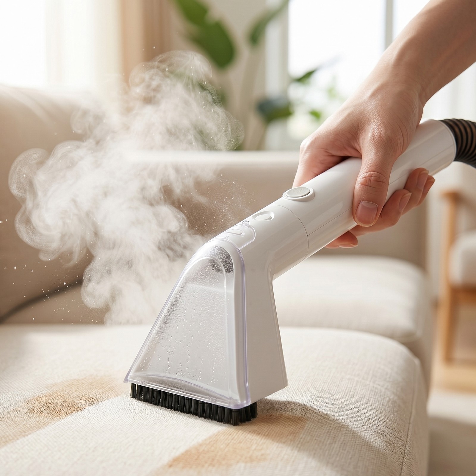 1700W High Power Steam Cleaner Portable Carpet and Upholstery Stain Remover A7