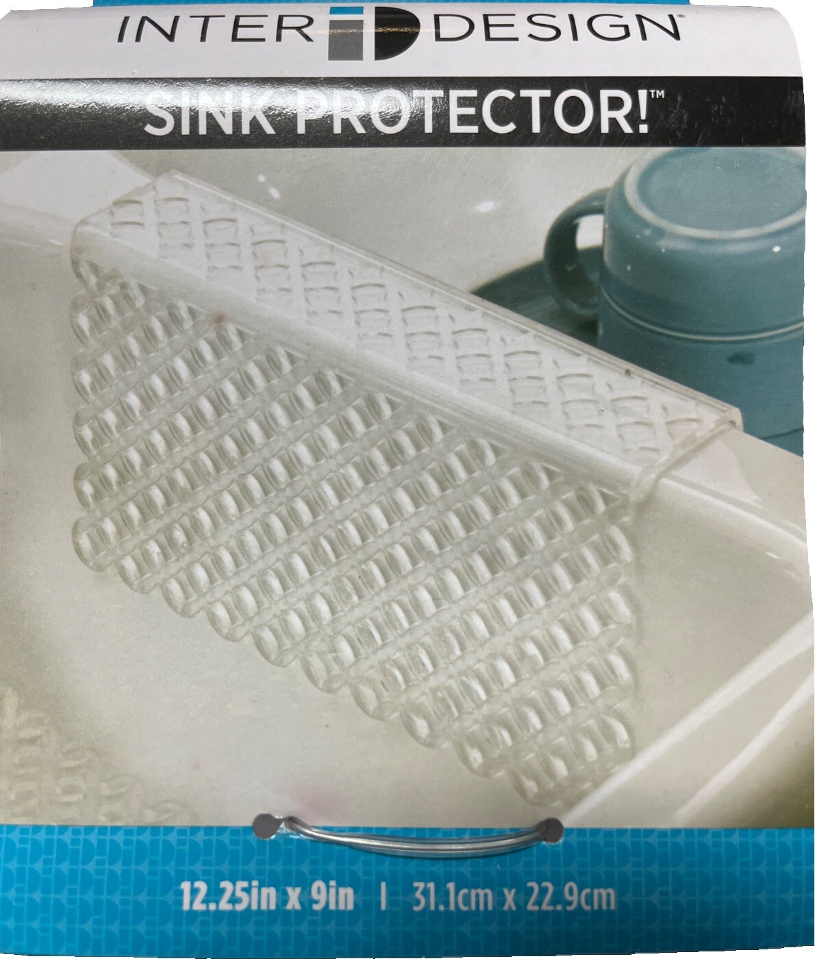 Kitchen Sink Divider Protector Mat Sink Saddle Clear Brand New 12.25 by 9 inches