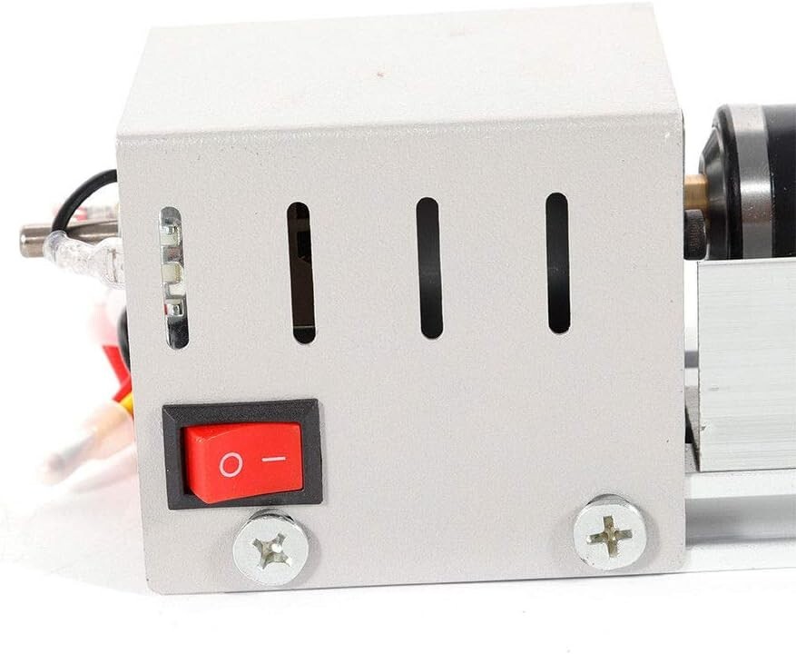 High-Performance Mini Lathe Machine for Crafting & Woodworking – 8000 RPM