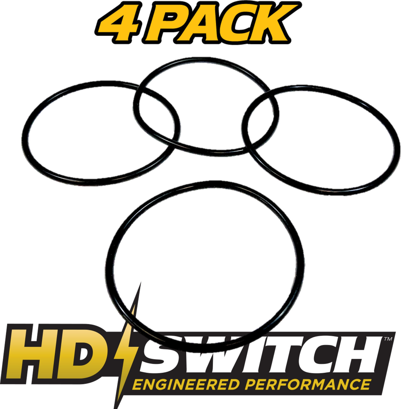 (4 Pack) Spindle Rebuild O-Rings fits Exmark 103-5895 – DAC3055W – Upgrade