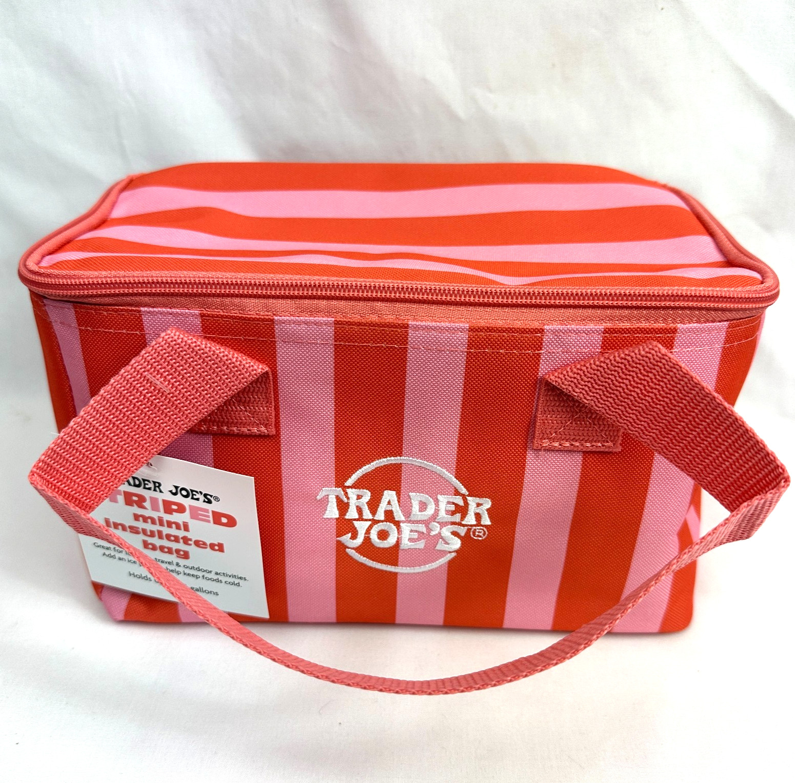 Trader Joe’s Mini Insulated Tote Bag Summer Fun Collection NEW 2026 Choose Color