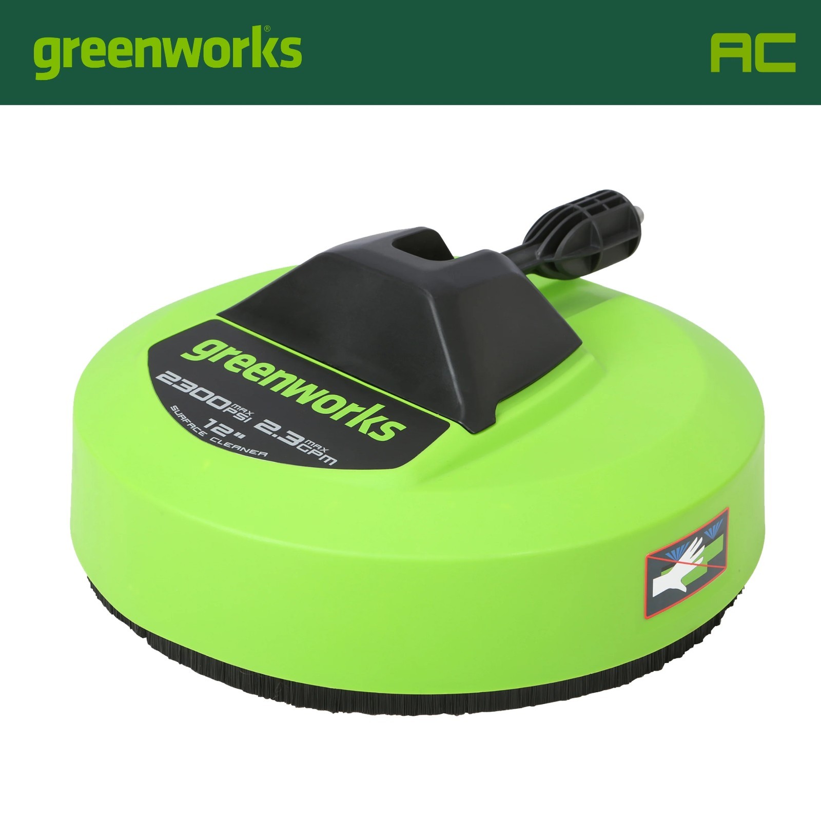 Greenworks 12 inch Rotating Surface Cleaner 2300 PSI SC120
