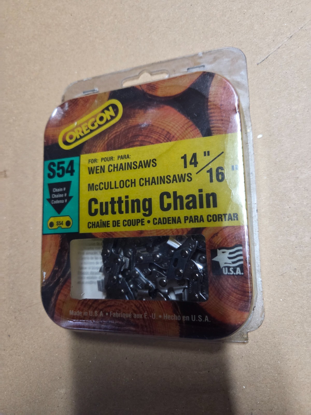 VINTAGE MCCULLOCH 10-10 CHAINSAW + 16″ BAR & BRAND NEW CHAIN AS IS FOR PARTS