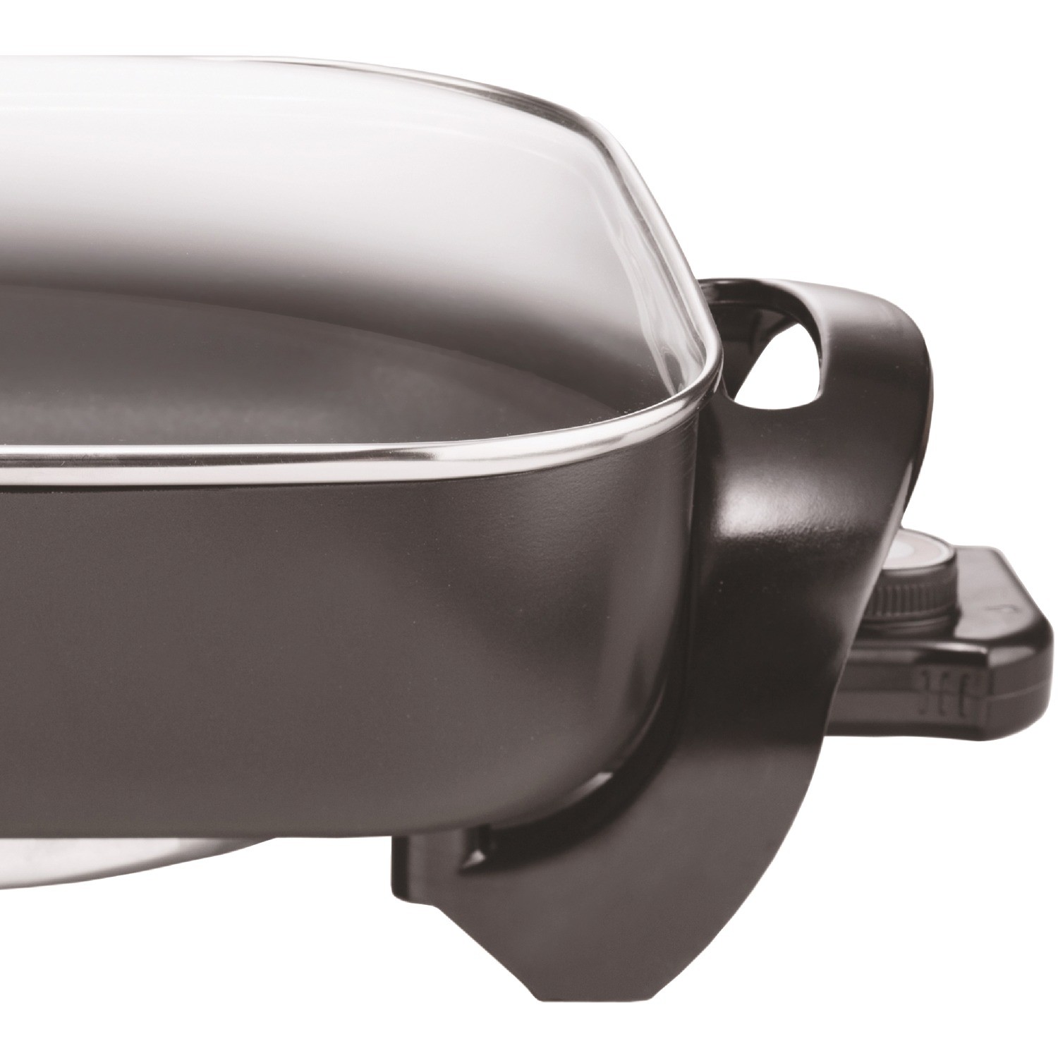 Brentwood Nonstick Electric Skillet with Glass Lid (1,400W; 16″)
