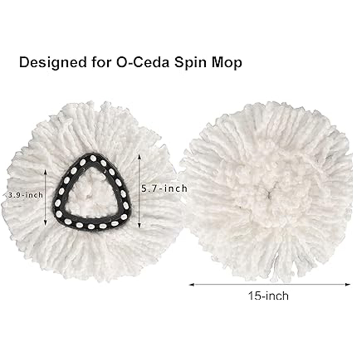 Replacement head easy to clean mopping stranded refill mop For O-ceda mop US