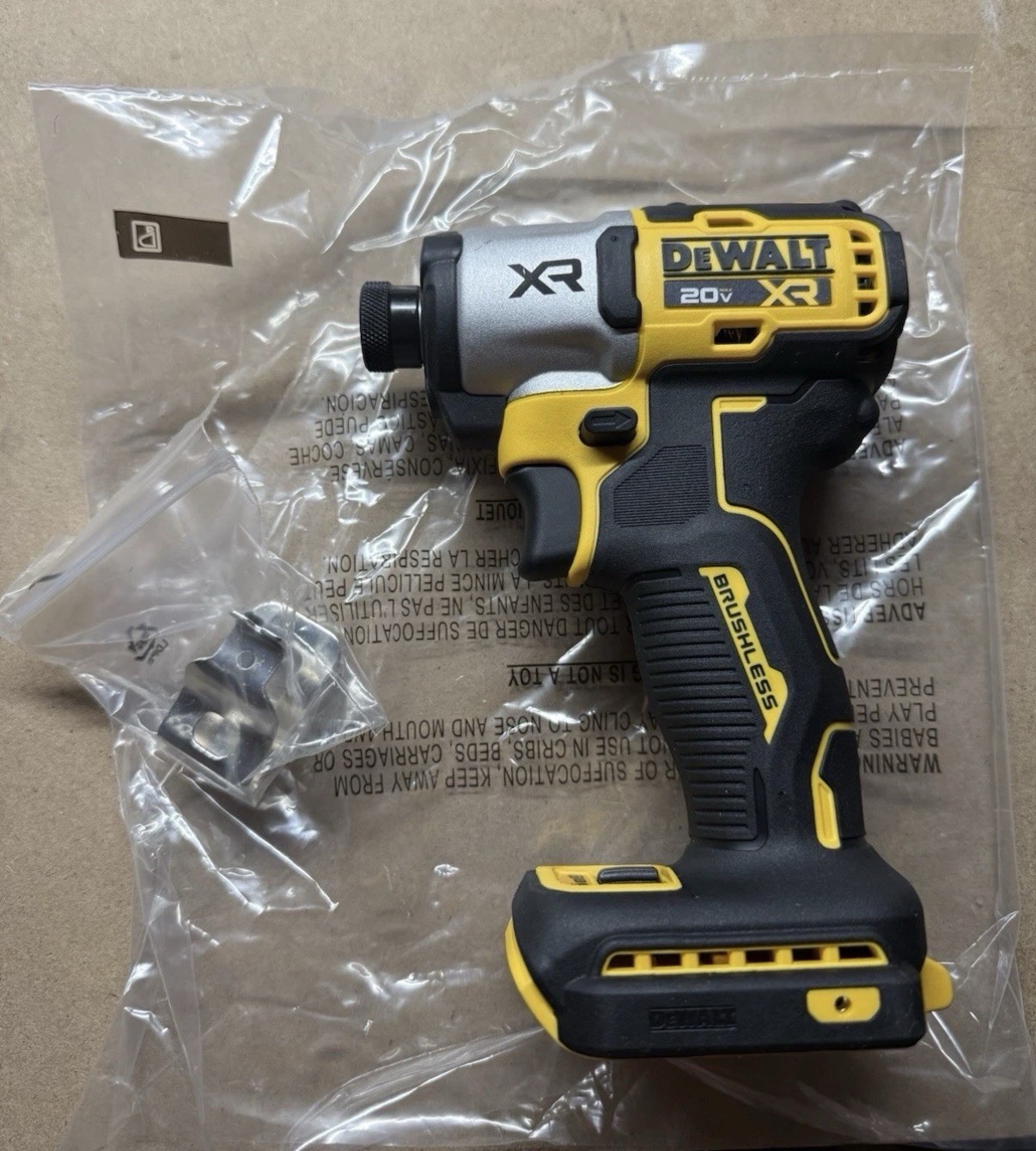 DEWALT 20V MAX XR 1/4″ Impact Driver DCF845B (Brushless, 3-Speed, Bare Tool)