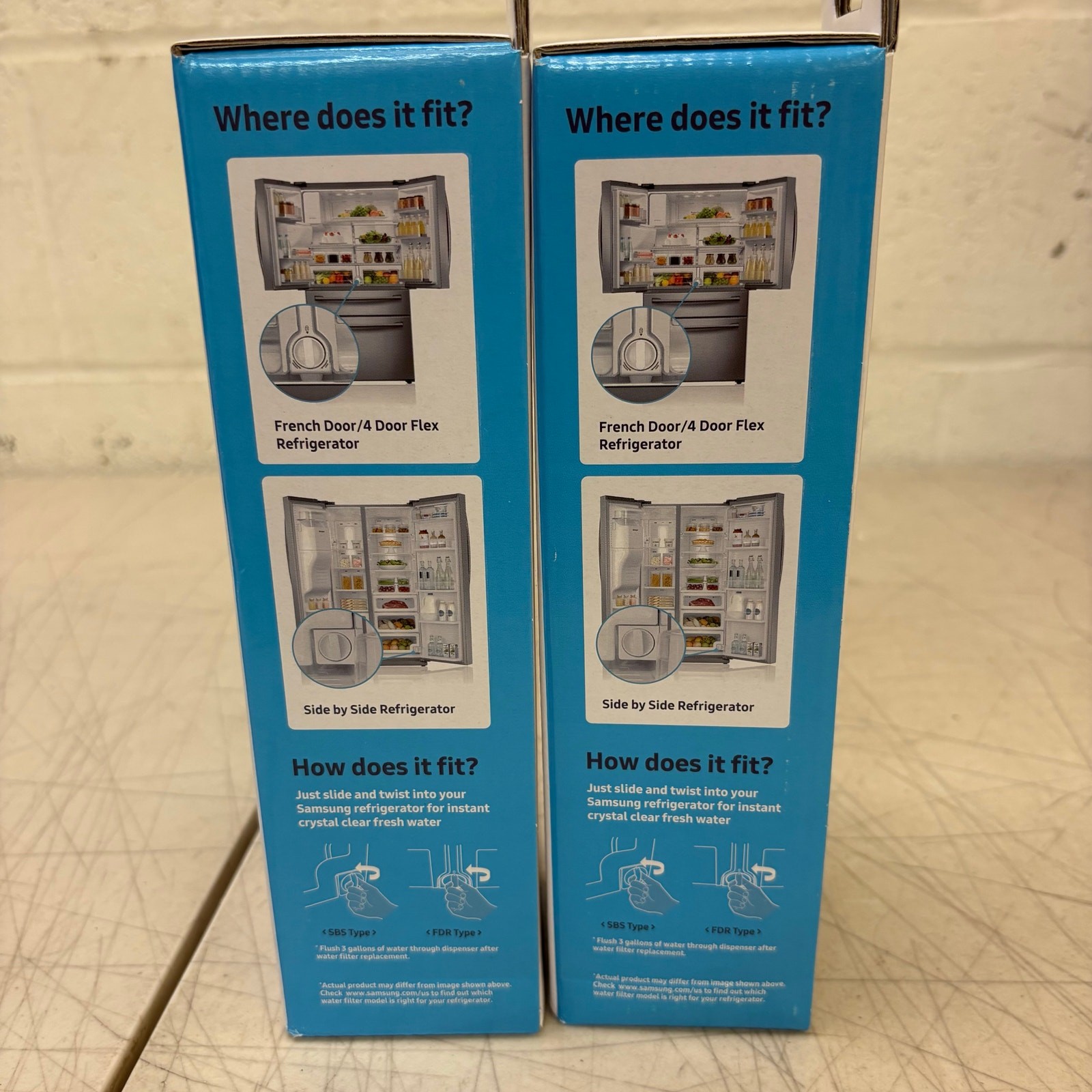 2 PACK SAMSUNG Genuine Filter for Refrigerator 6-Months DA29-00020B HAF-CIN/EXP