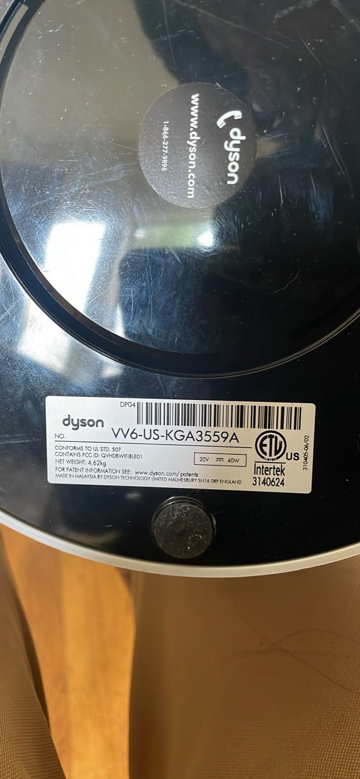 Dyson Pure Cool™ DP04 purifying fan (White/Silver)