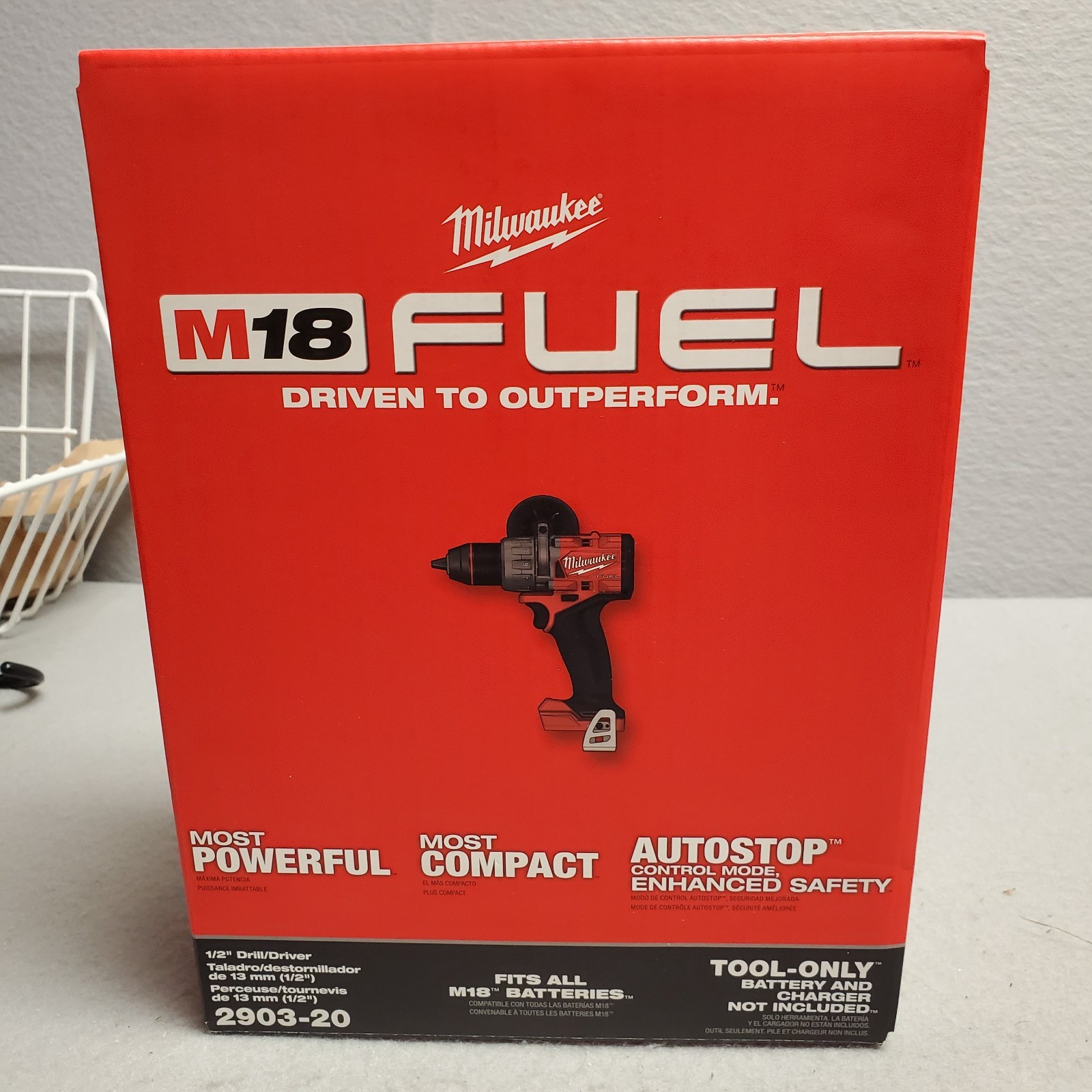 Milwaukee 2903-20 18V Brushless Cordless 1/2″ Drill/Driver (Tool Only)