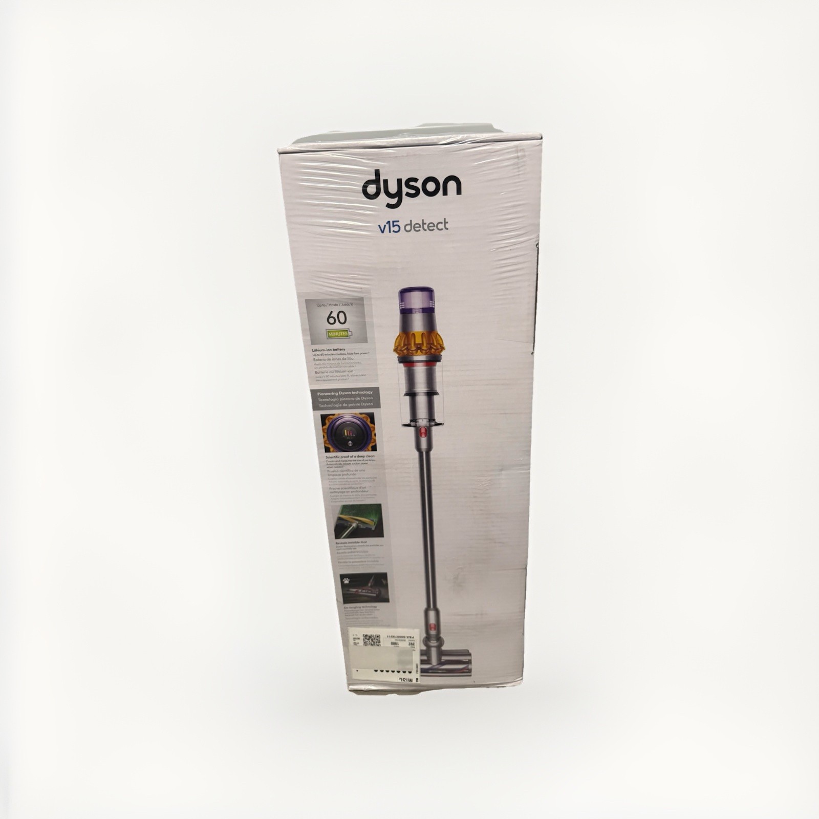Dyson V15 Detect – Cordless Stick Vacuum (Gold)