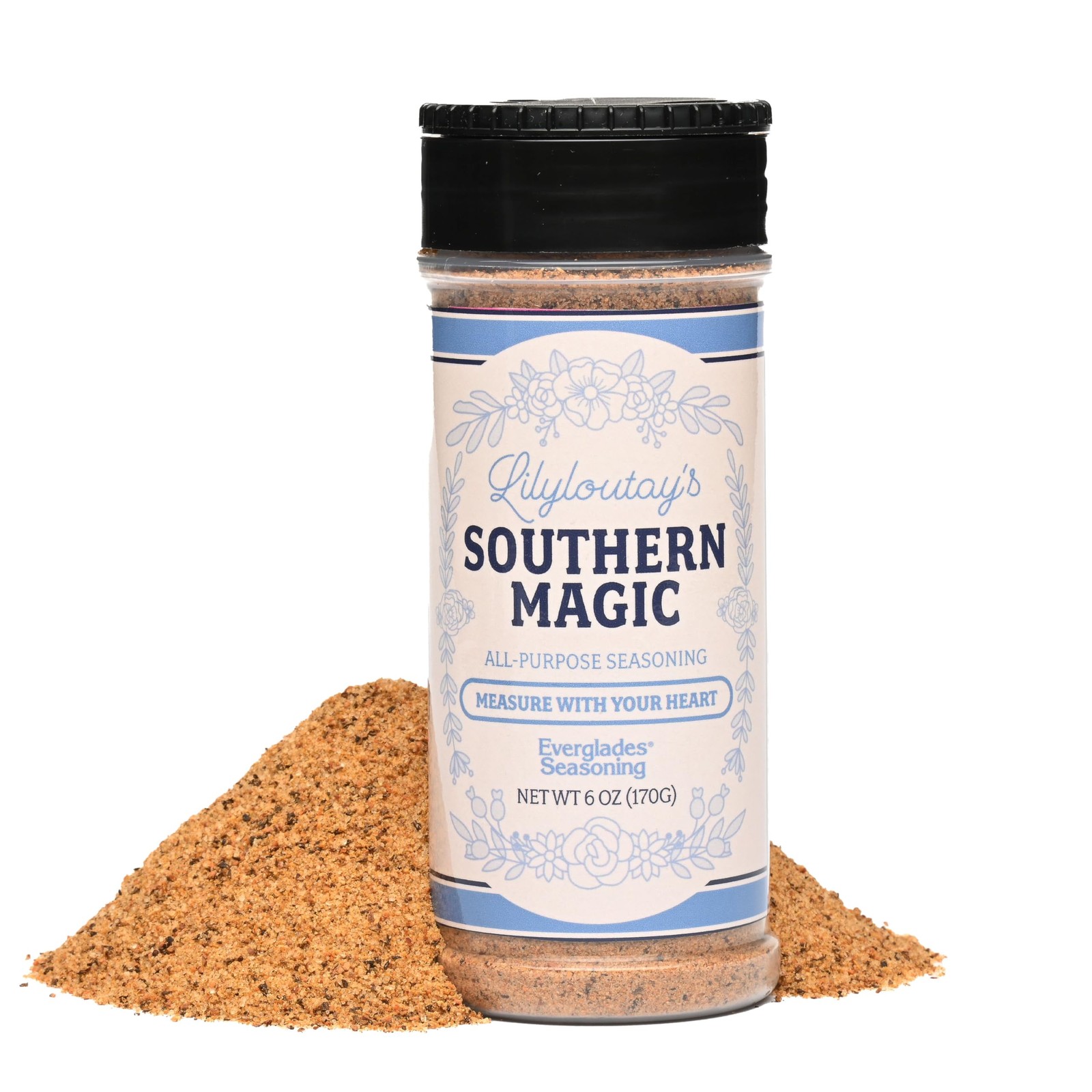 Everglades Lily Lou Tay’s Southern Magic – Southern Seasoning – 6 oz | Smoky Sav