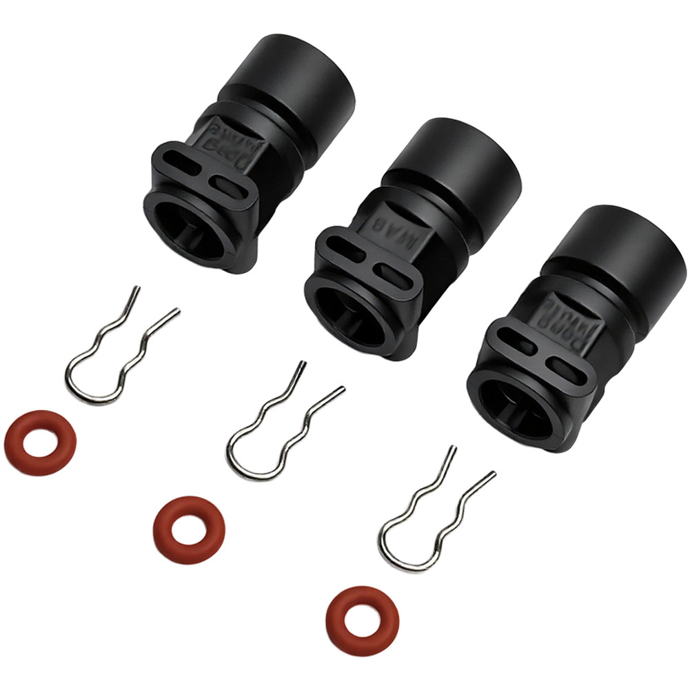 3pcs G1/8 Internal Thread Straight Hose Fitting Adapter for Coffee Machines