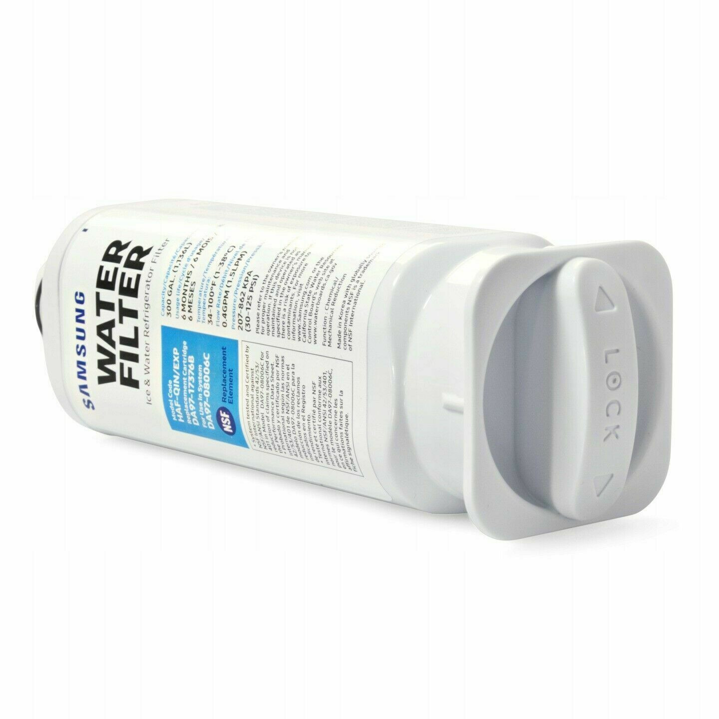 4 PACK Genuine Samsung DA97-17376B HAF-QIN/EXP REFRIGERATOR Water Filter US