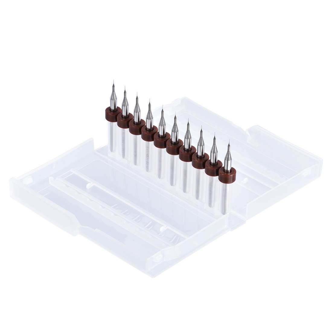 1/8 Inch Shank Solid Carbide Drill Bits 0.1mm Tungsten Carbide Tool