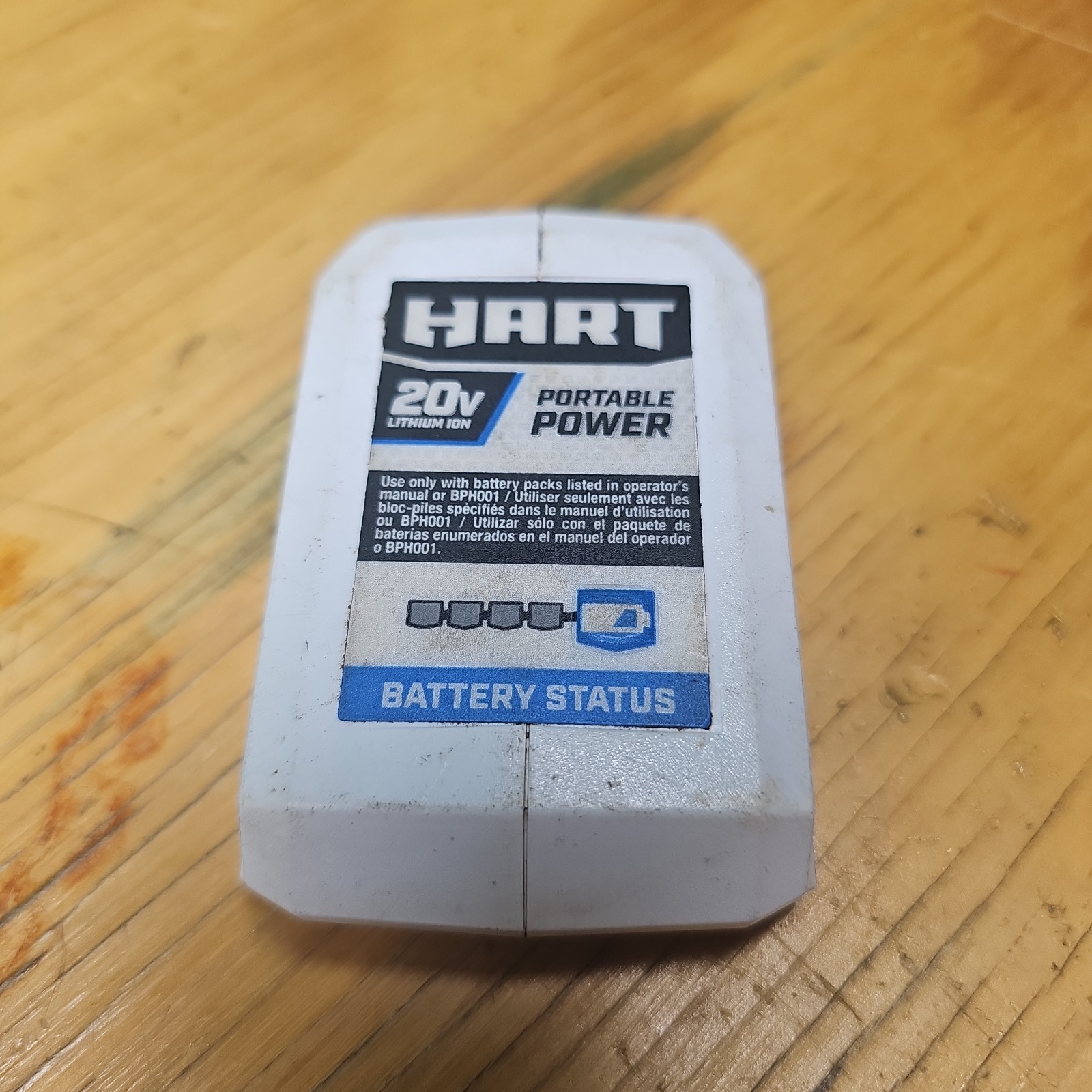 HART-HPPS02 20V PORTABLE POWER SOURCE 2.1A USB Charging Port
