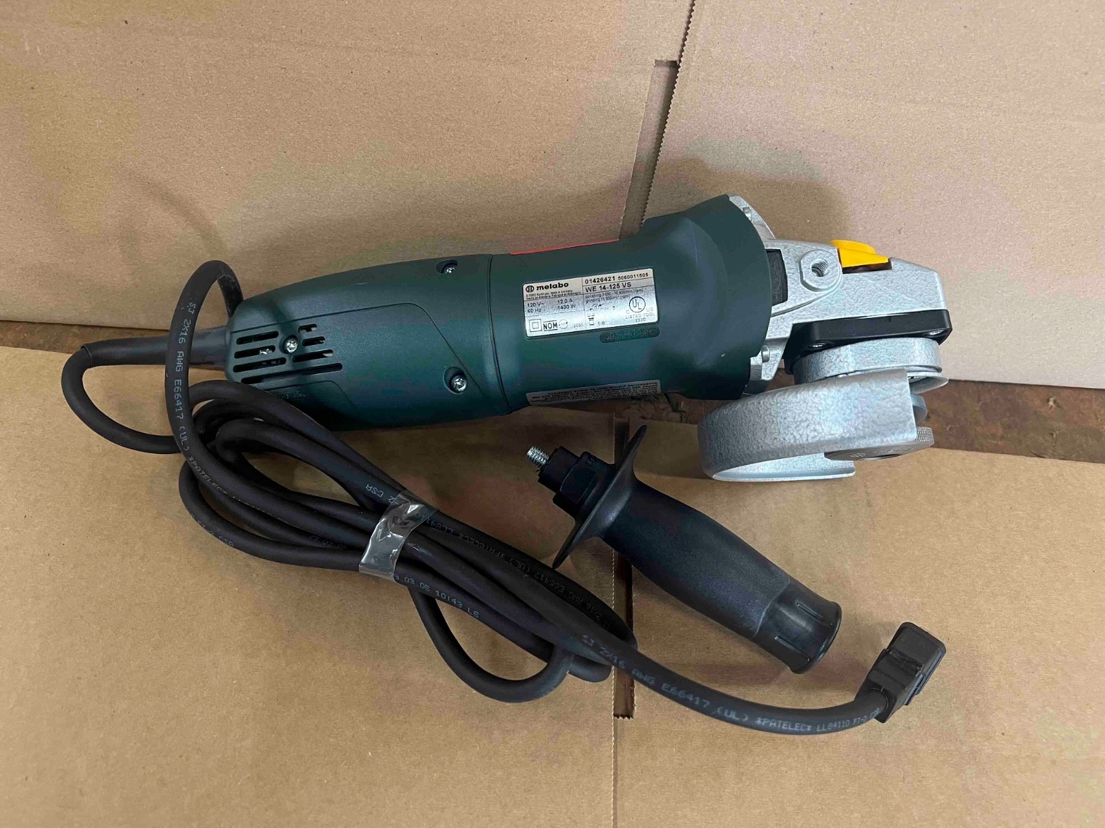Metabo WE 14- 125VS Quick 4 1/2″ Grinder
