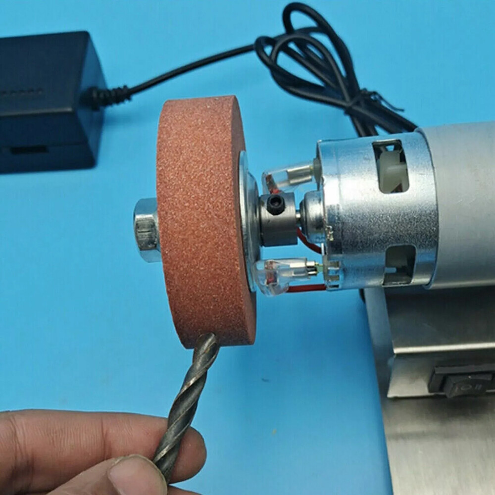 Mini Electric Grinder Belt Sander Polishing Grinding Knife DIY Sharpener Machine