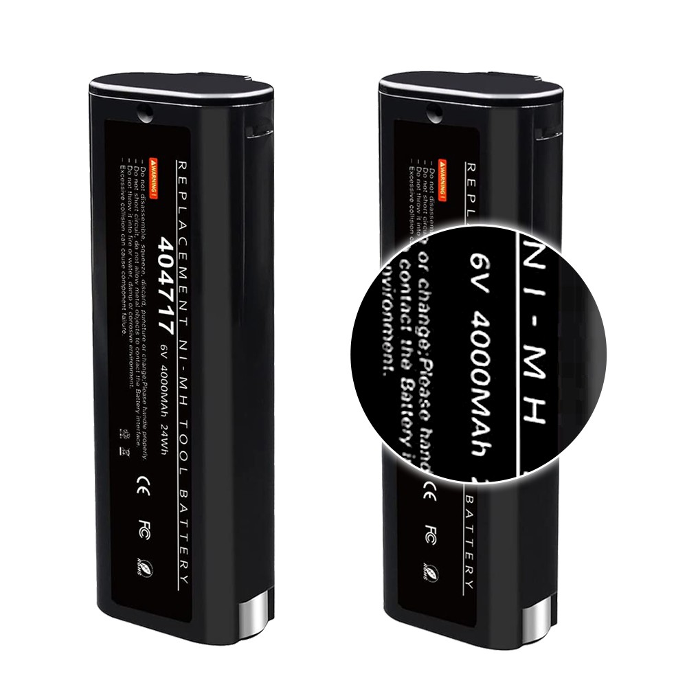 2/1PACK Battery for PASLODE 6V Ni-MH 404717 902000 900400 900420 900600 Nailer
