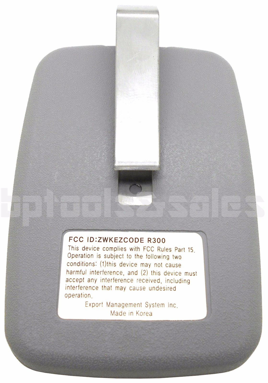 (2) 10 Digit Pins EZ Code Remote Control Garage Door Gate Opener Transmitter