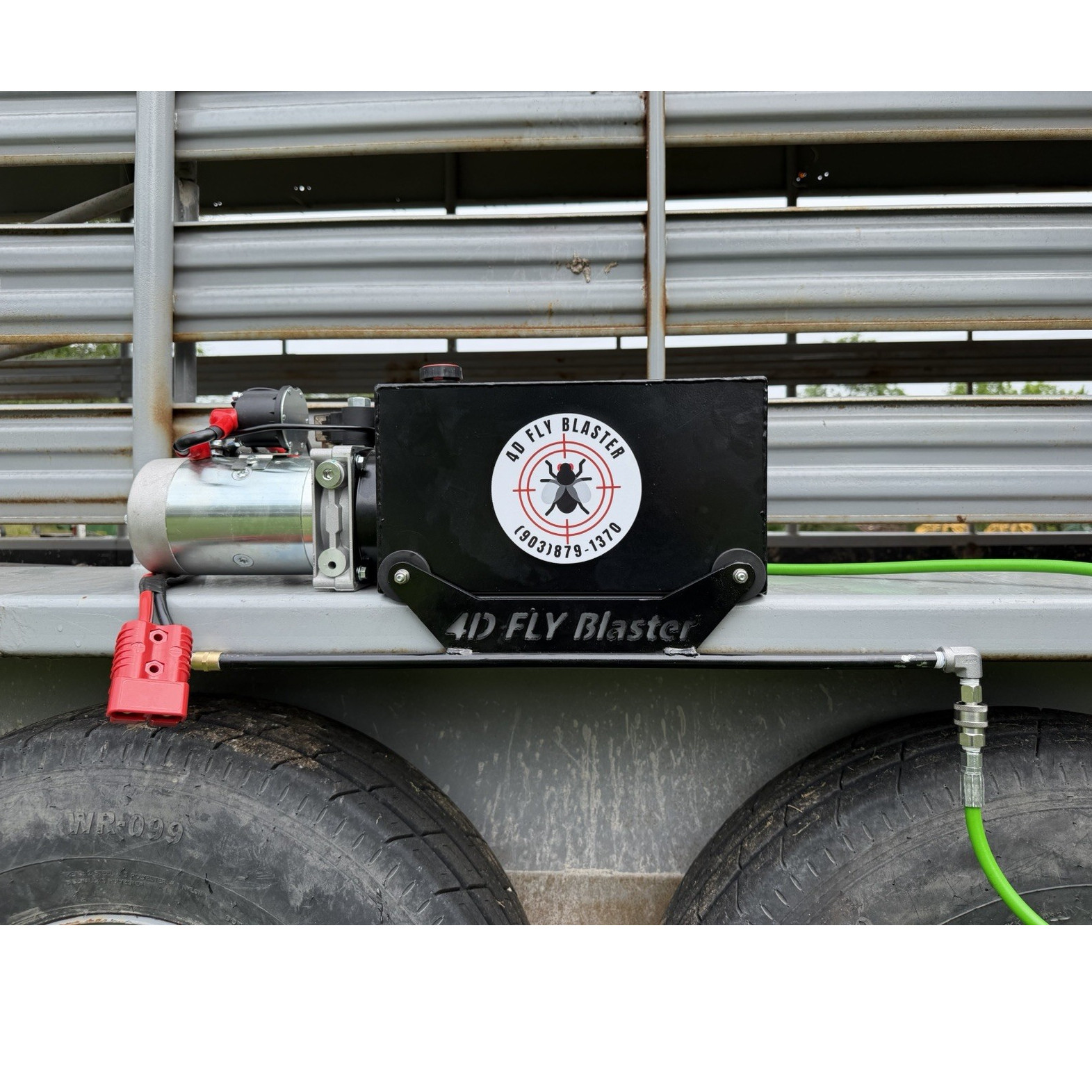 4D Fly Blaster Battery Pump Fly/Mosquito Control Unit Pet Safe Cattle Fogger